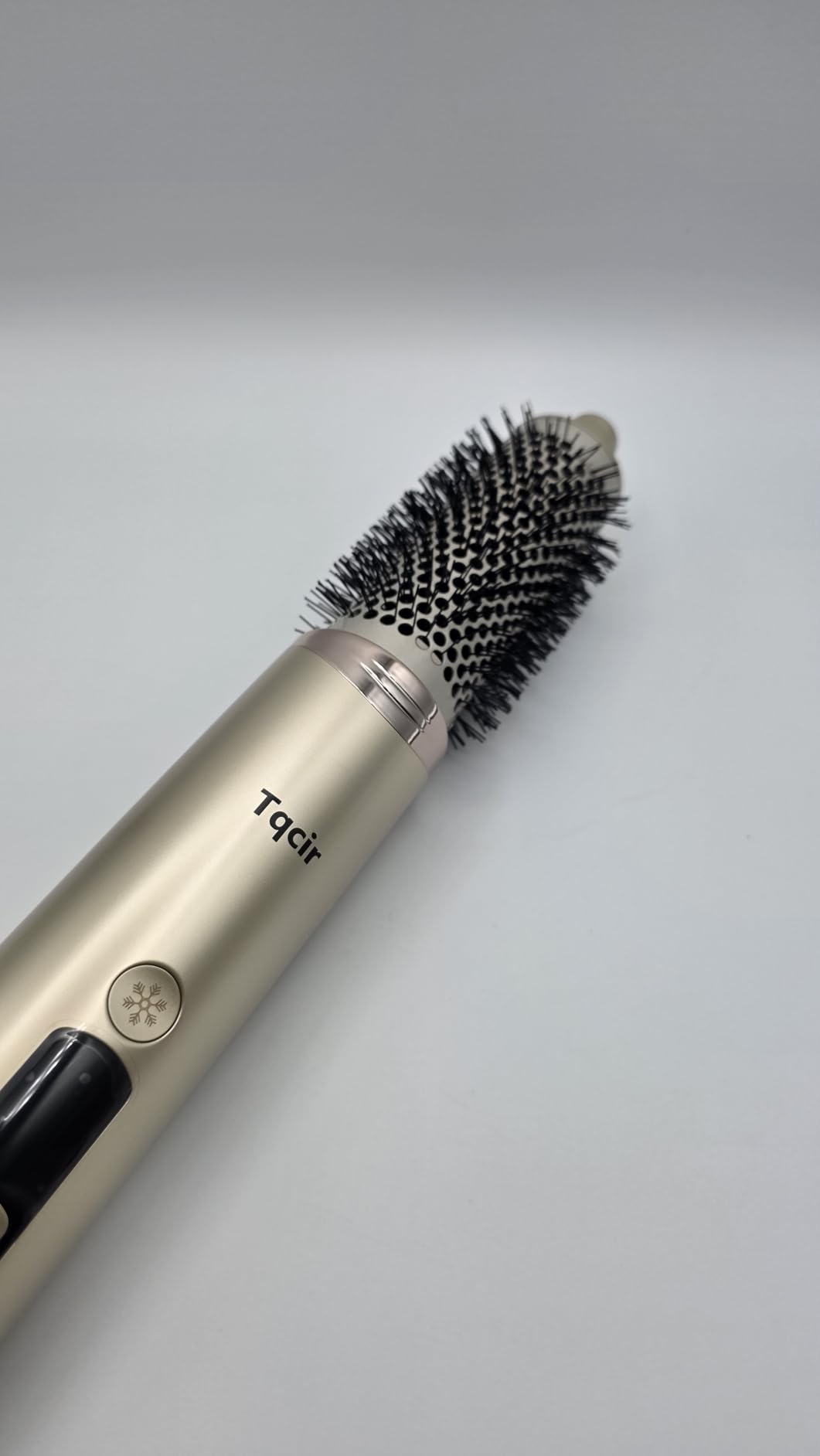 Tqcir 5-in-1 Professional Hot Air Styler, Powerful Multi-Styler with Auto-Wrap Curlers, Fast Drying Curling Straightening Volumizing Without Heat Damage, Storage Case for Girl/Women(Gold) customer photo 2