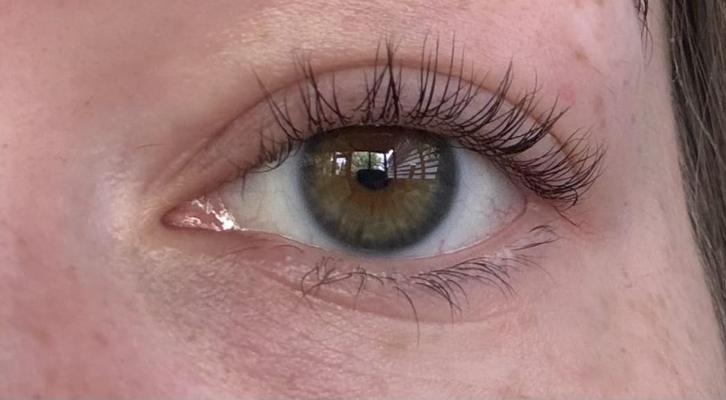 Korean At Home Lash Lift and Color Kit - Temporary Eyelash & Eyebrow Color, Black, Naturally Fades Within 1-2 Weeks, Gentle Vitamin C Formula customer photo 1