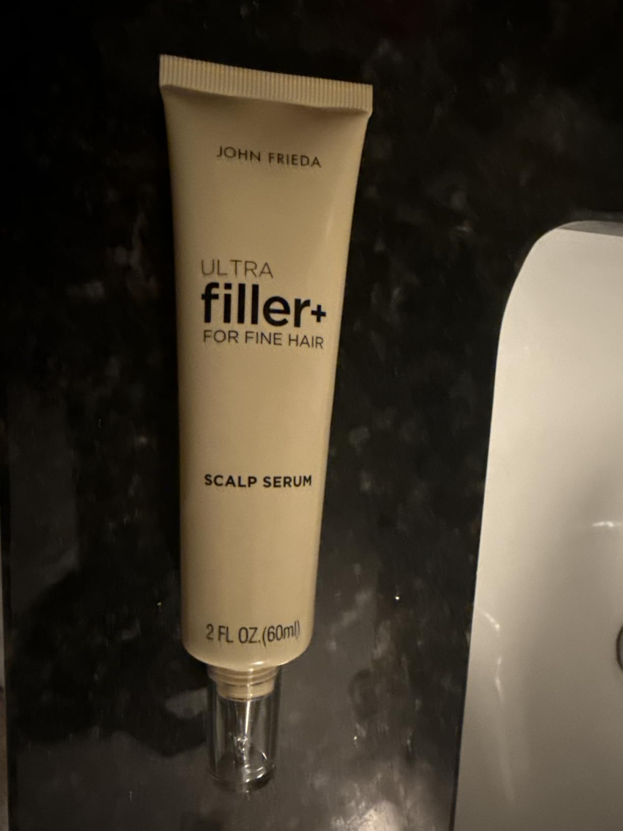 John Frieda ULTRAfiller+ Hair Density Scalp Serum for Fine Hair, Volumizing Hair Serum, Scalp Treatment for Thickening for Women and Men, 2 Oz customer photo 1