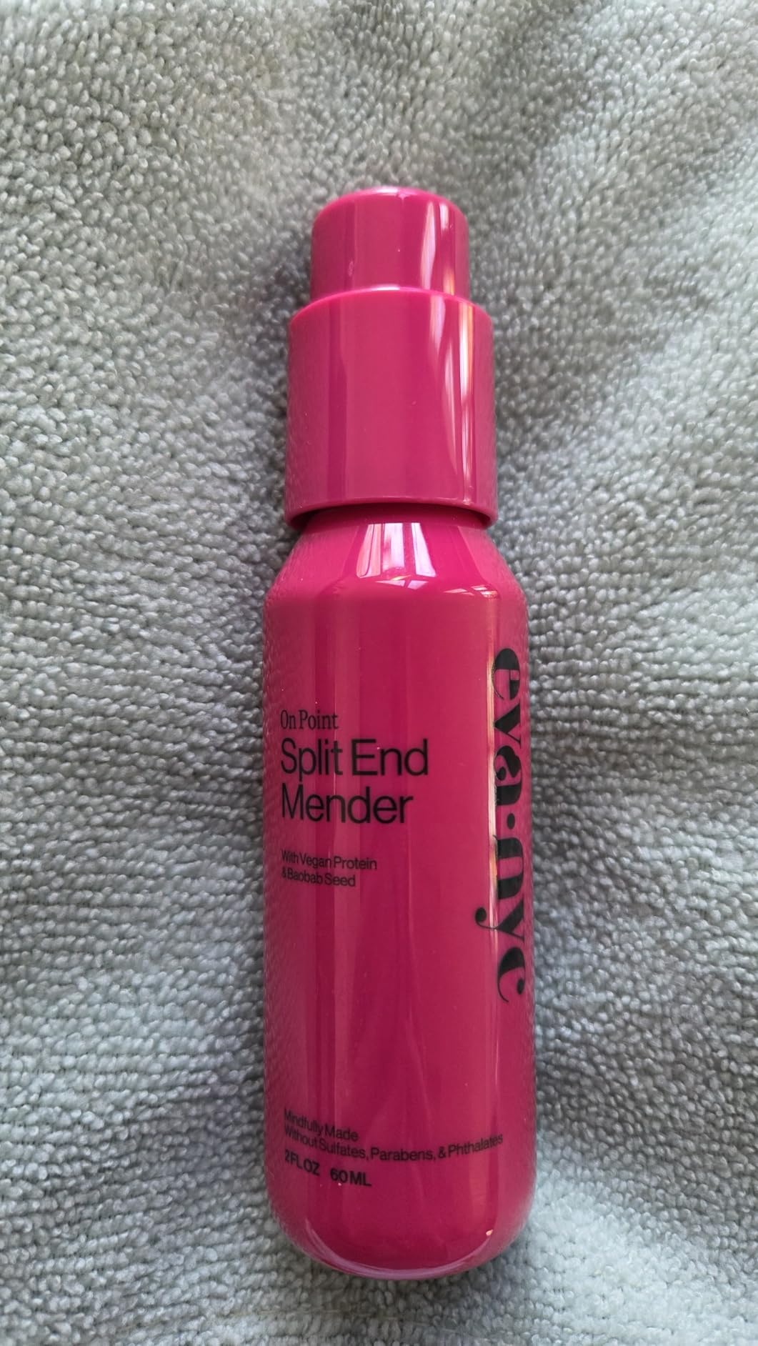 Eva NYC Split Ends Treatment for Dry Damaged Hair - Reduce Breakage + Seal Split Ends with Vegan Protein + Baobab Seed - Serum for Softer Stronger Hair customer photo 1