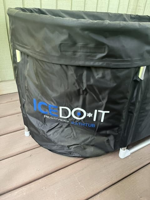 Tomaje Upgrade 129Gal Ice Bath Tub for Athletes, Collapsible Cold Plunge Tub customer photo 1