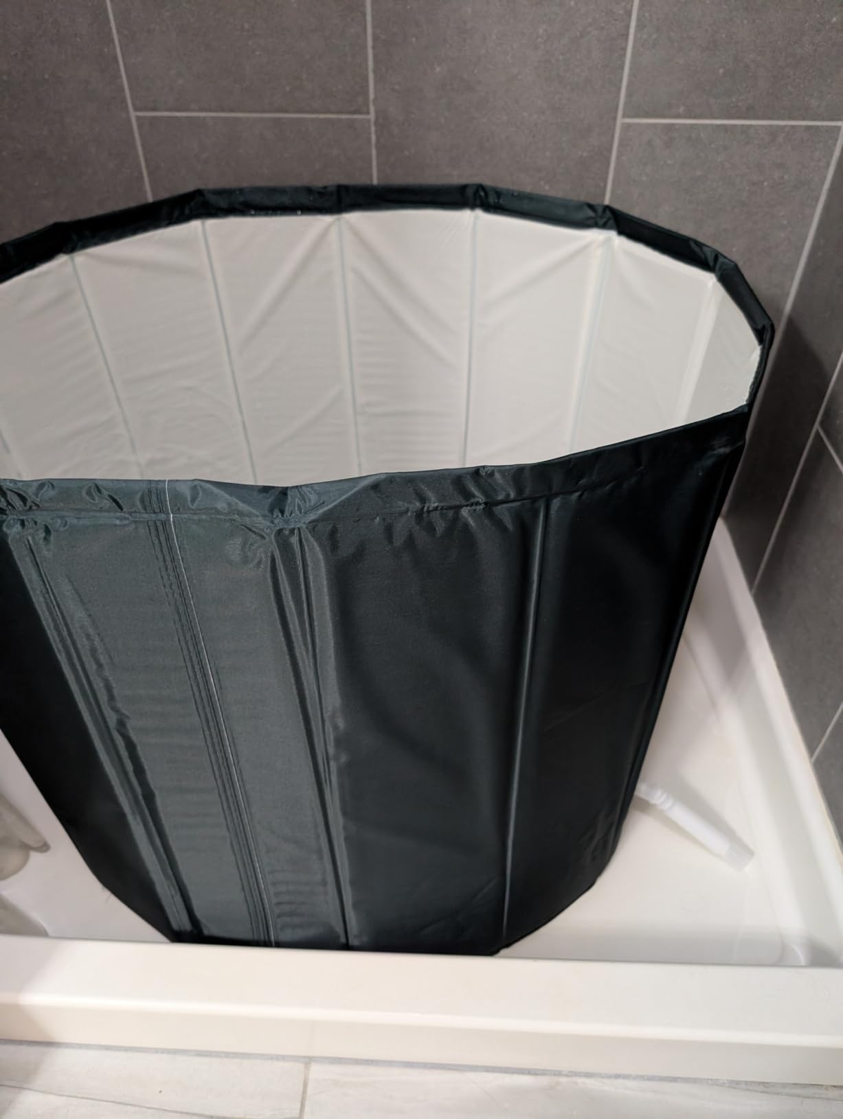 Portable Bath Tub for Adults - Large 88 Gal Foldable Soaking Bathtub for Hot SPA and Ice Bath customer photo 2