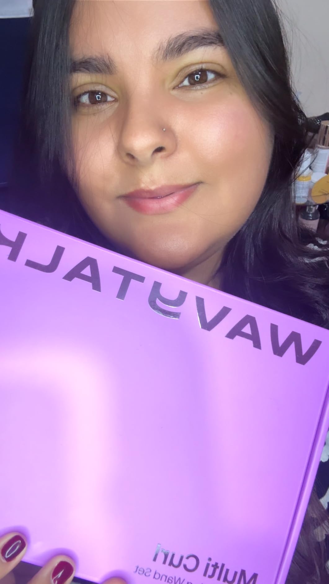 Wavytalk 3 in 1 Curling Wand Set, Multi Curl, Curling Iron Set with Heated Round Brush, Flat Iron Hair Straightener, 1 1/4 inch Curling Iron, Dual Voltage Hair Curler customer photo 1