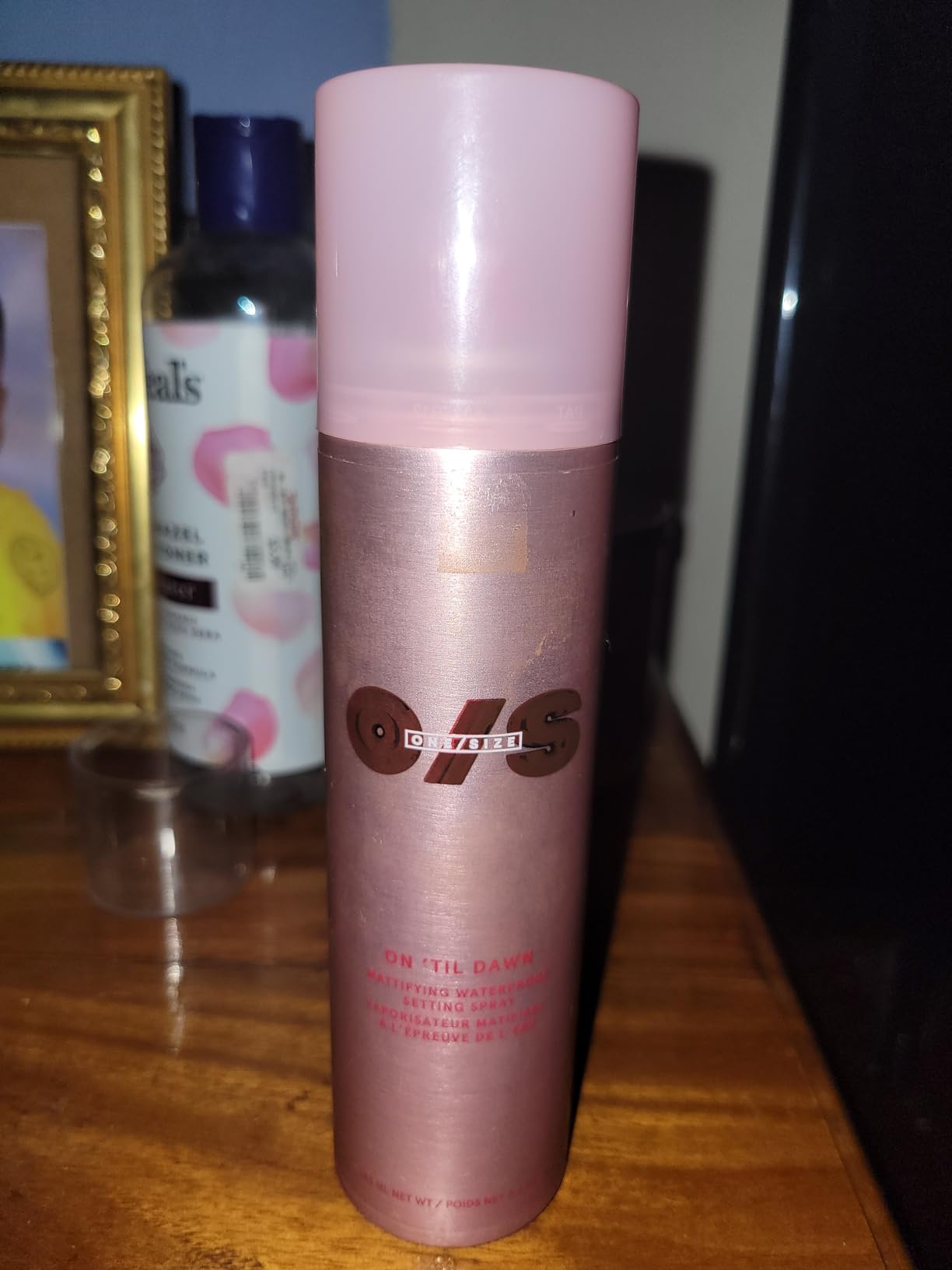 One Size On 'Til Dawn Mattifying Waterproof Setting Spray 3.4 oz / 143 mL customer photo 1