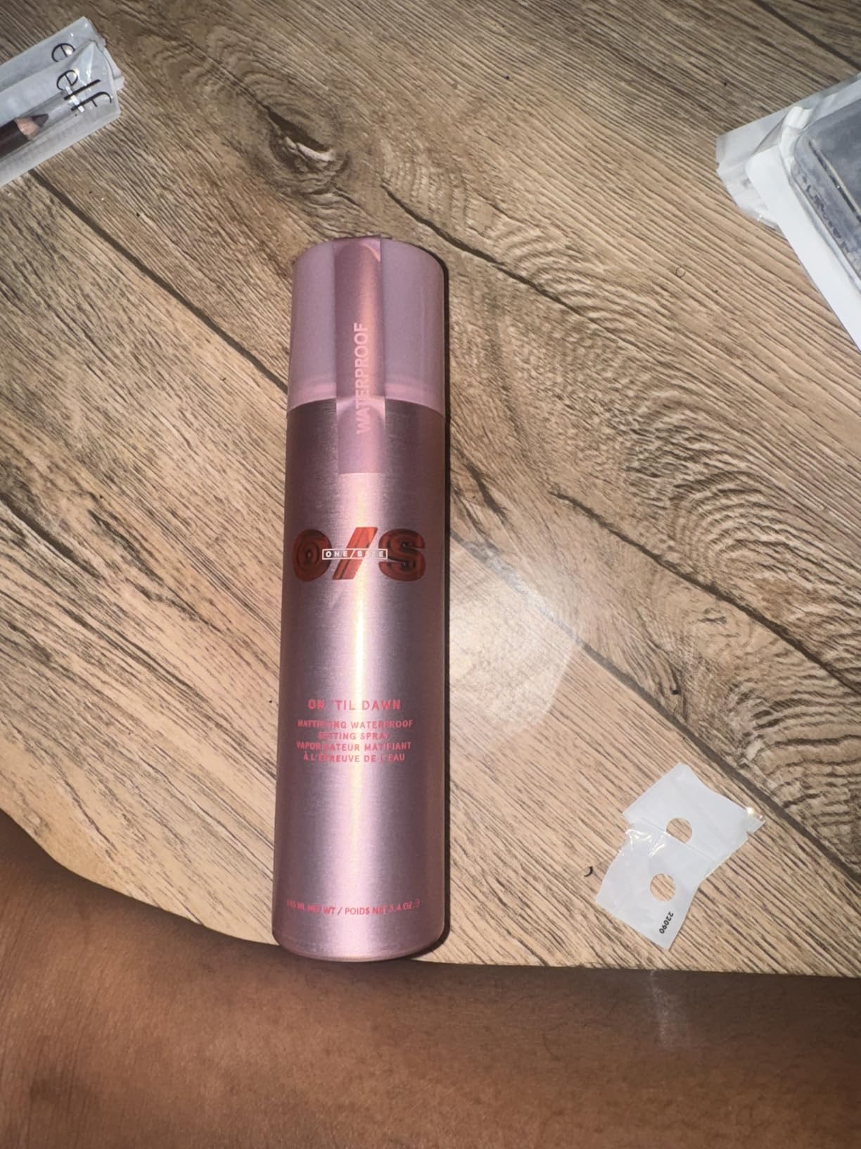 One Size On 'Til Dawn Mattifying Waterproof Setting Spray 3.4 oz / 143 mL customer photo 2