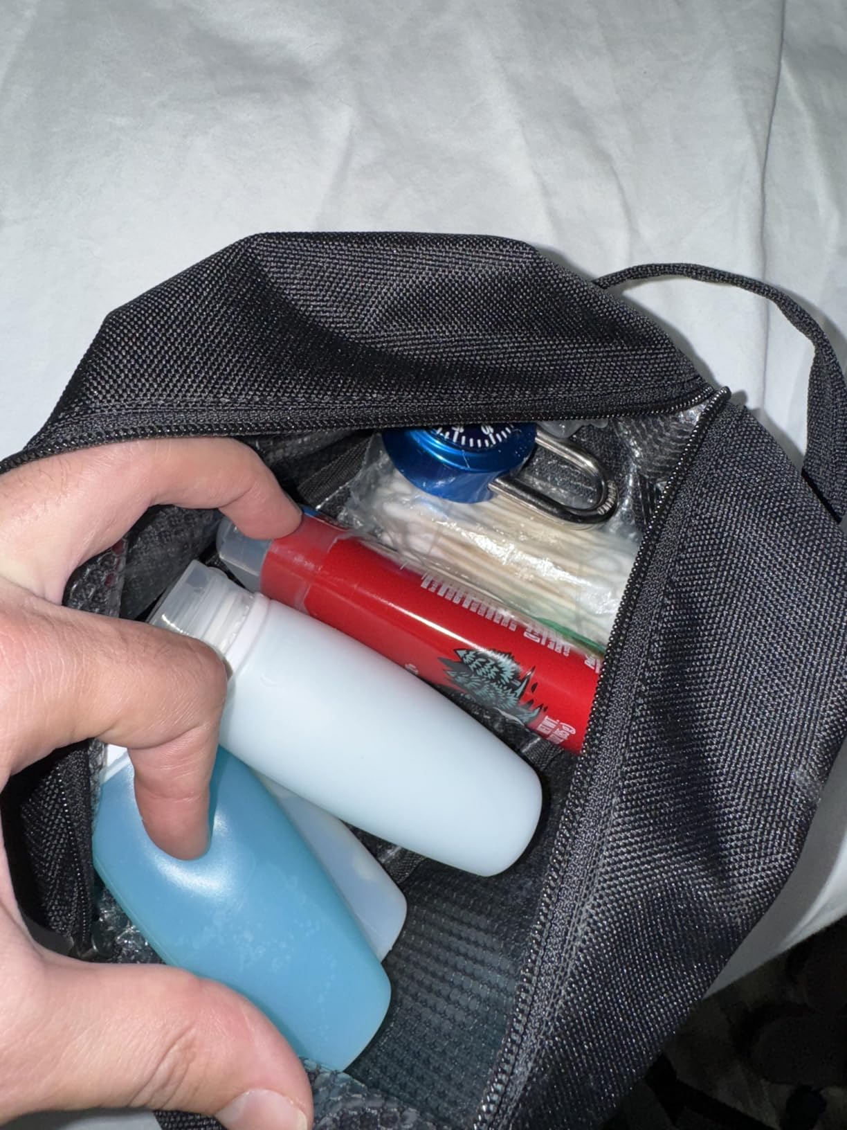 Carhartt Classic Zippered Travel Kit Industry Red | Durable, Organize Essentials with the Water Resistance Toiletry Bag customer photo 2