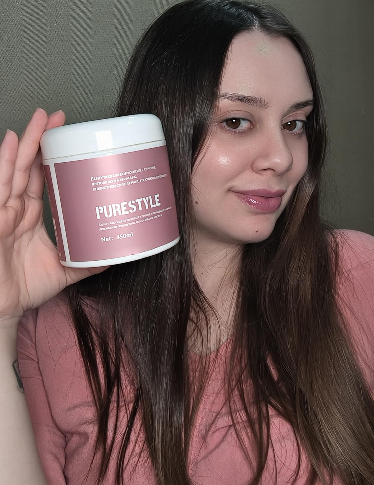 Professional 2-Pack Color Locking Hair Mask | Anti-Fade Color Protection | Deep Nourishing for Dry Frizzy Color-Treated Hair | Used After Hair Dye Hair Perm customer photo 1