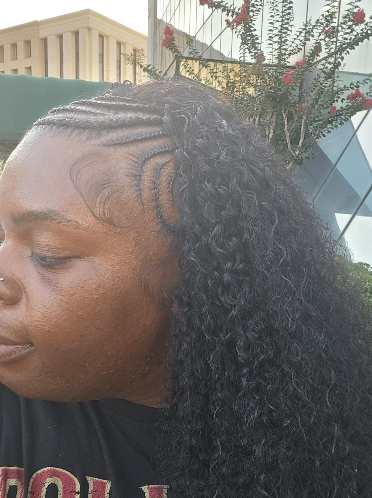 Bundles Human Hair 3C4A Spiral End Quick 3Pcs Burmese Curly Water Wave Bundles Human Hair Extensions for Black Women 14-30 INCH Natural Black (3 Burmese Bundles Curly Human Hair, 18 20 22) customer photo 2