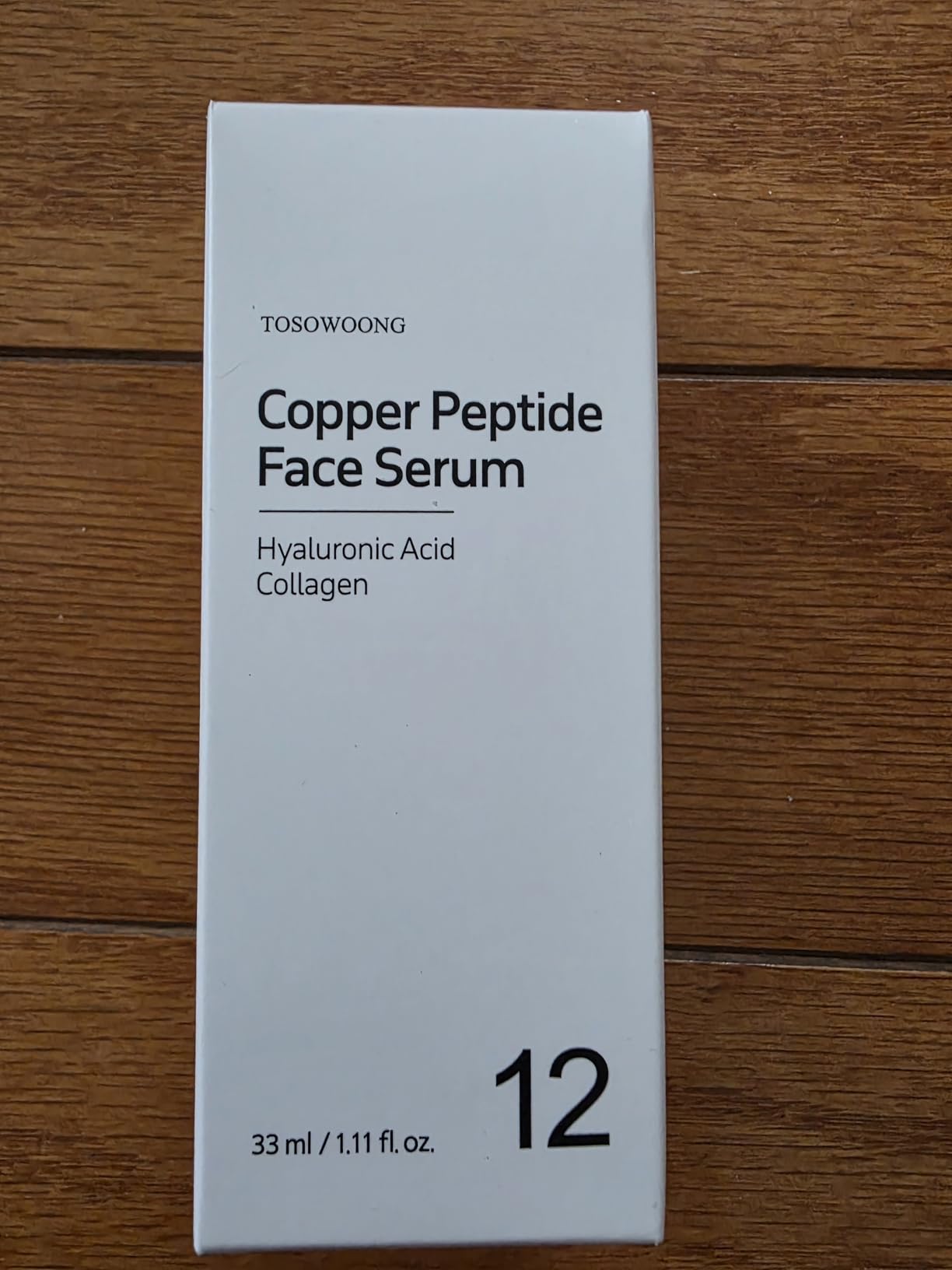 TOSOWOONG Copper Peptide Face Serum, Anti-Aging for Fine Lines, Hydrating | 99% purity Copper Tripeptide, GHK-Cu, 12 Multi-Peptides for Firming & Elasticity, Wrinkles, Korean Skincare, 33ml/1.11 fl oz customer photo 2
