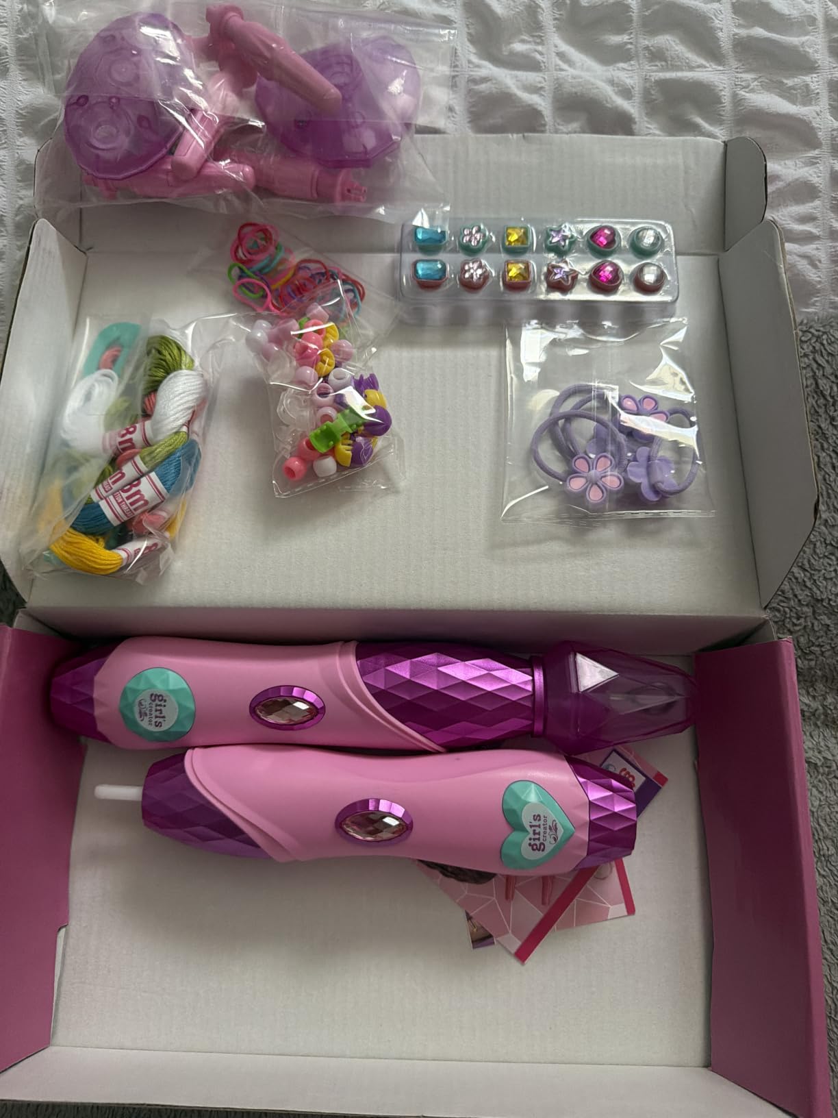 Yoloflix Hair Salon Toys for Girls, Automatic Hair Braiding Machine & Rope Braider with Accessories, Kids Hair Styling Tool, Christmas & Birthday Gifts Toys for Girls customer photo 1