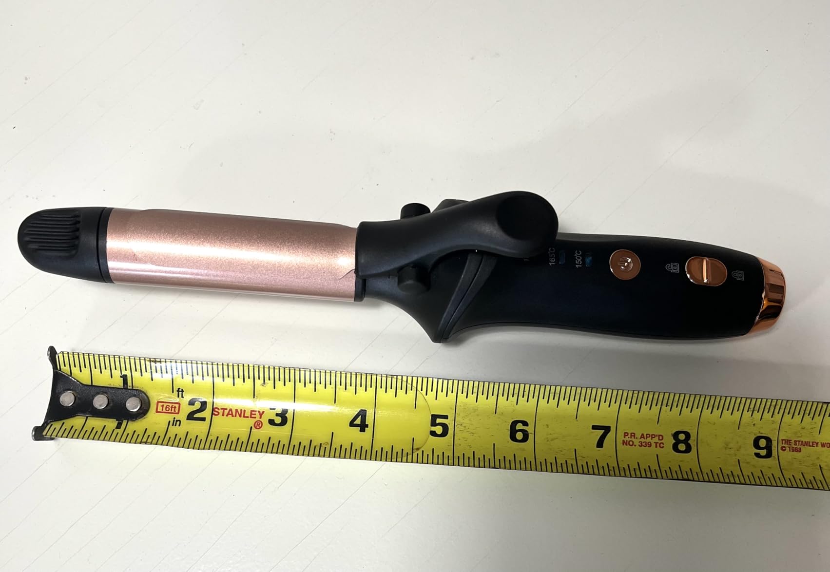 Cordless Curling Iron Hair Curler: Mini USB Rechargeable 4000 mAh 3 Temp Setting Travel Portable 200 Million Negative Ion for Long Short Hair customer photo 2