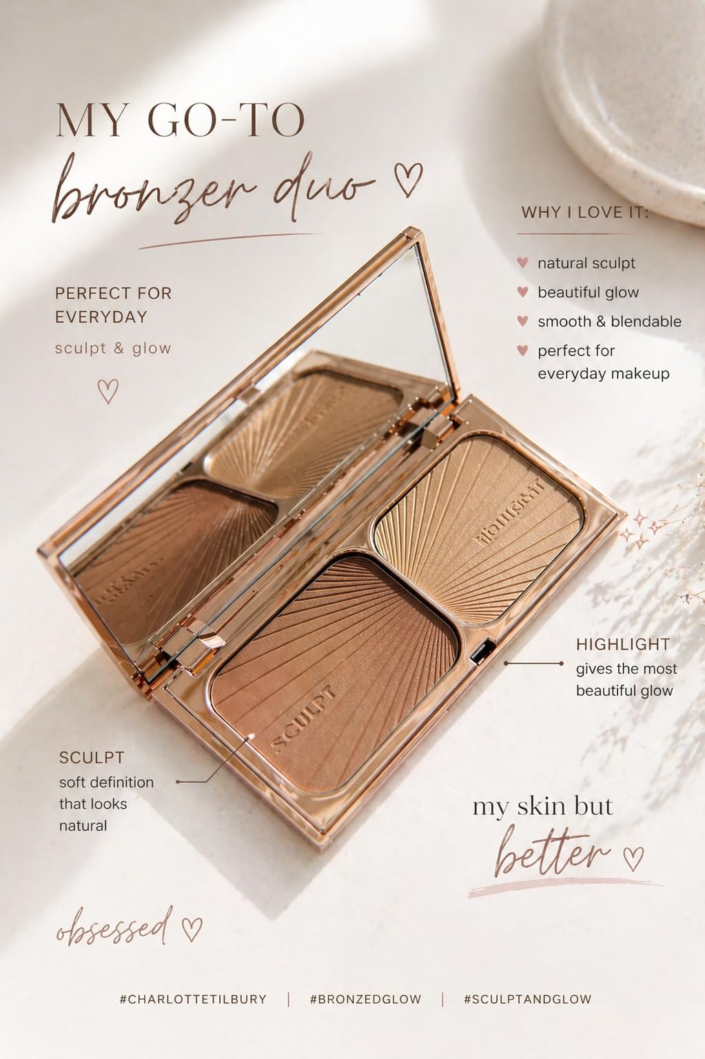 Charlotte Tilbury Filmstar Bronze & Glow Sculpting Contour & Highlighter Duo customer photo 1