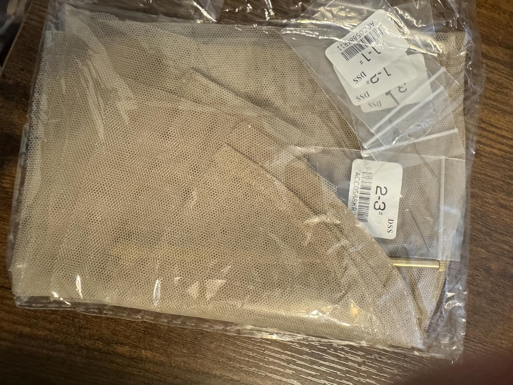 11Pcs Wig Making Kit Including 4Pcs 13 x 4in Wig Lace and Wigs Installation Kit - 4 Ventilating Needles and 1 Brass Ventilating Holder, Comprehensive Wigs Making Supplies for Beginners, Professionals customer photo 1