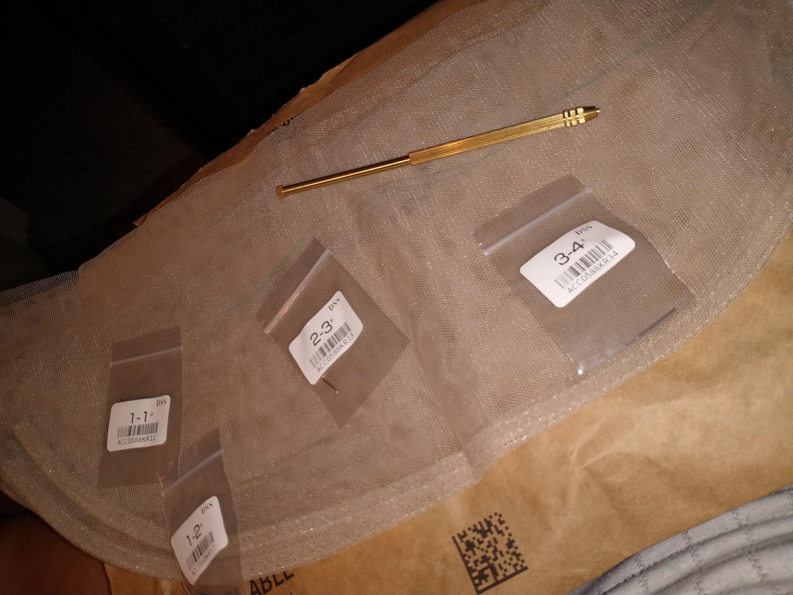 11Pcs Wig Making Kit Including 4Pcs 13 x 4in Wig Lace and Wigs Installation Kit - 4 Ventilating Needles and 1 Brass Ventilating Holder, Comprehensive Wigs Making Supplies for Beginners, Professionals customer photo 2