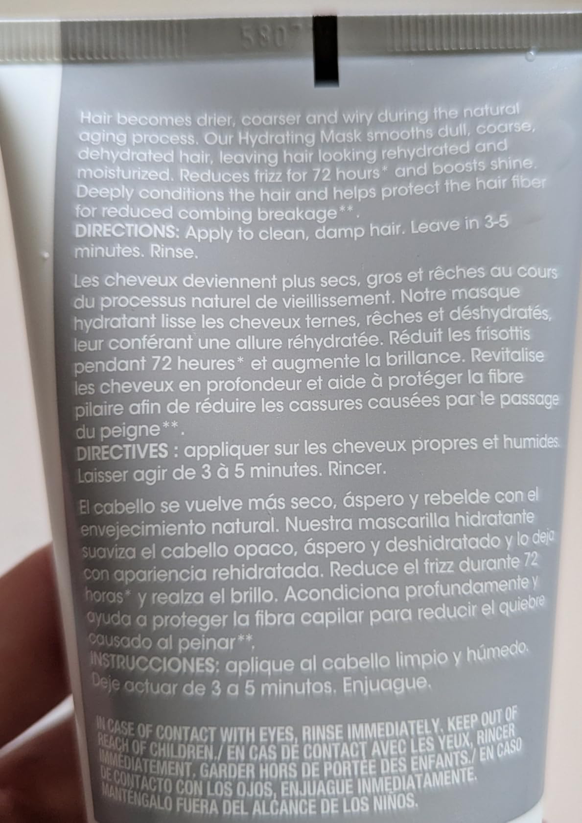 AGE beautiful Deep Conditioning Hair Mask for Coarse, Wiry Silver & Gray Hair, with Silk Amino Acids & Keratin, Deeply Conditions & Reduces Frizz for Smooth, Shiny Hair customer photo 2