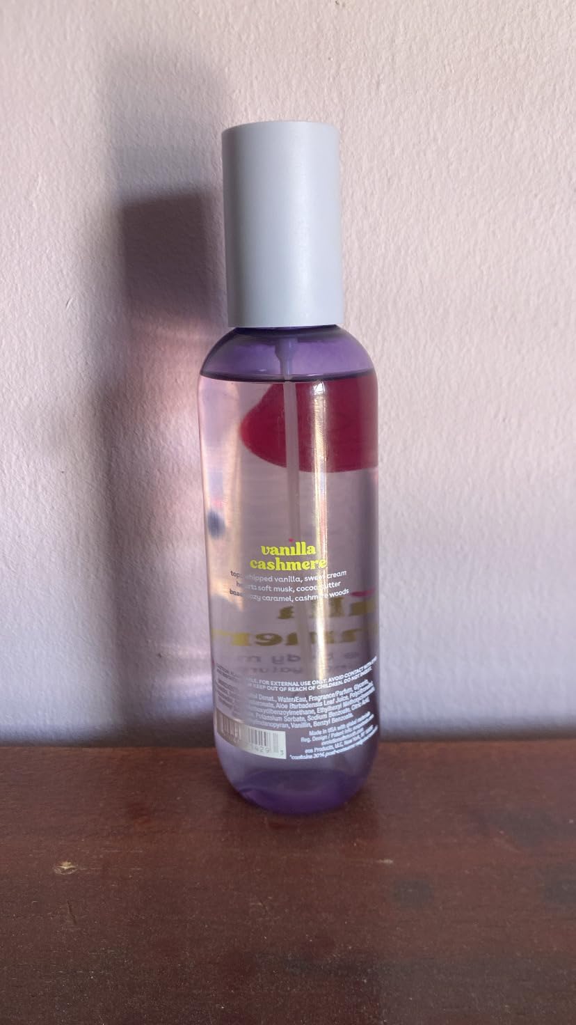 eos Cashmere Body Mist, Vanilla Cashmere, soft musk, cozy caramel, hair mist, body spray for women, moisturizing, hyaluronic acid, body spray, vegan, cruelty-free, 6 fl oz customer photo 2