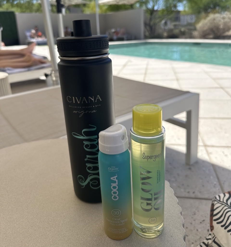 COOLA Organic Sunscreen SPF 50 & 30 Sunblock Spray Kit, Dermatologist Tested Skin Care for Daily Protection, Vegan and Gluten Free, Travel Size, 2 Fl Oz, 3 Pack customer photo 1