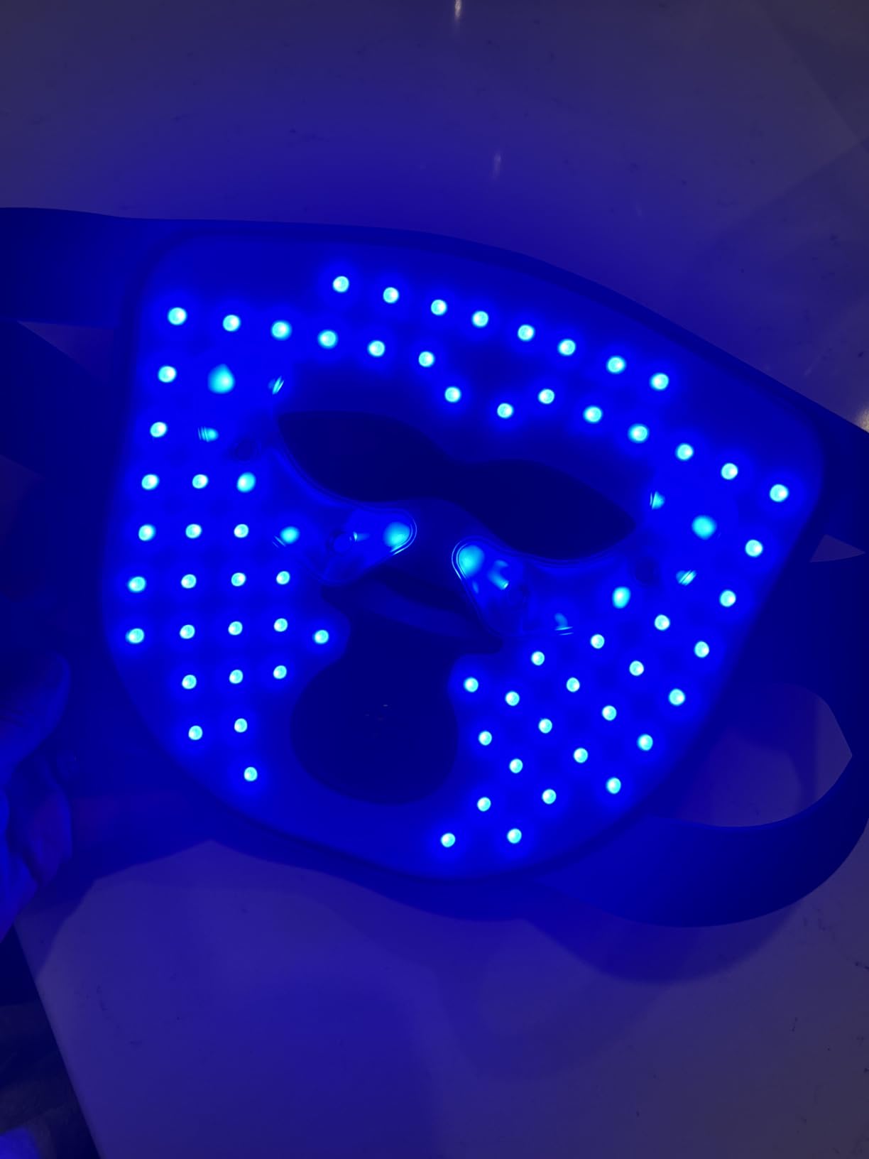INIA GLOW 4D Wireless Red Light Therapy Mask for Face, Dual NIR, 320 LEDs customer photo 2