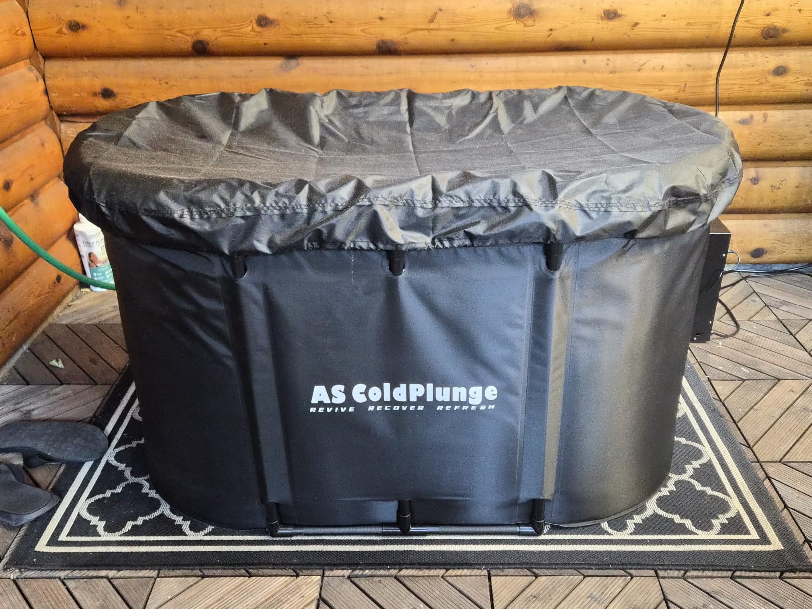 Ice Bath Chiller & Cold Plunge Tub Kit, 1/3 HP Cold Plunge Chiller with 148Gal XXL Cold Plunge Tub customer photo 1