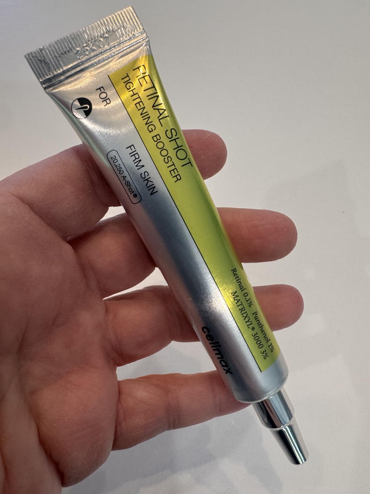 celimax The Vita A Retinal Shot Tightening Booster (Duo Set 0.51 fl.oz x 2) | 0.1% Retinal, 3% Matryxyl, High-Strength Retinoid, Anti Aging, Pore Minimizer, Fine Lines, Skin Firming, Korean Skin Care customer photo 1