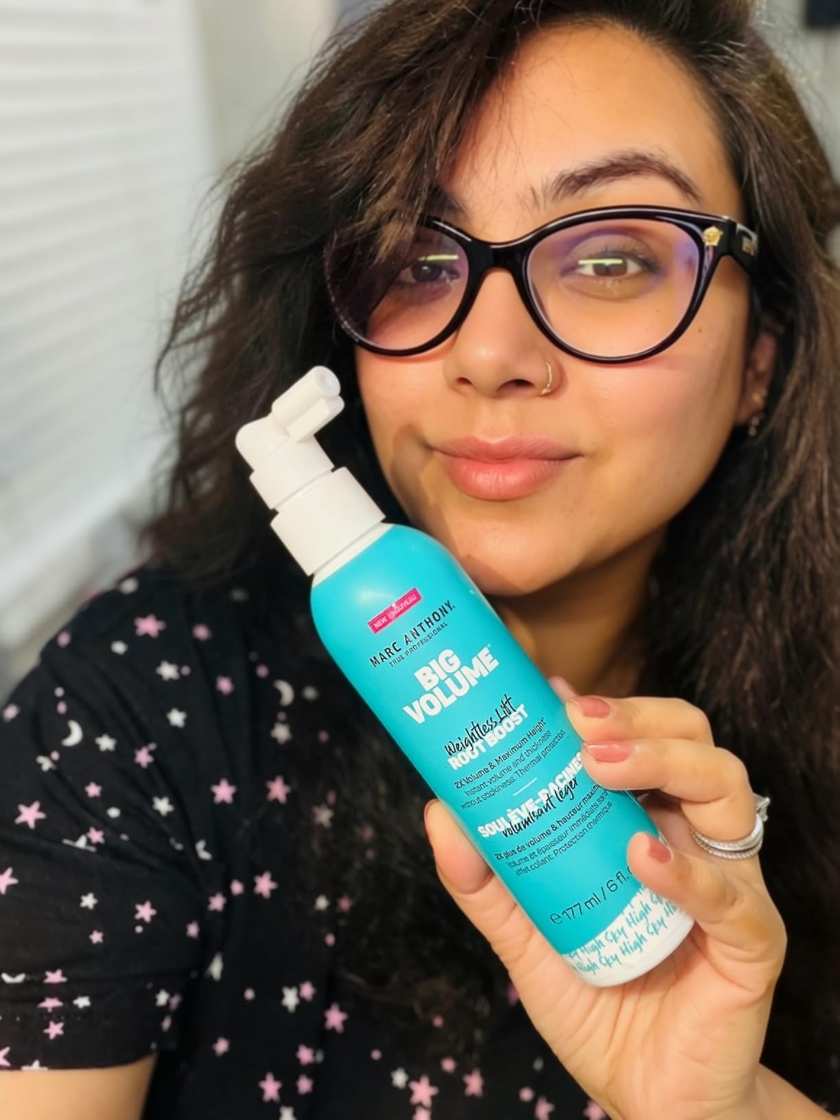 Marc Anthony Big Volume Root Lifting Spray for Fine & Thin Hair - Lightweight Hair Volumizer & Thickening Hair Styling Spray with Maximum Hold for Bounce - Frizz-Free & Sulfate-Free Hair Care Products customer photo 1
