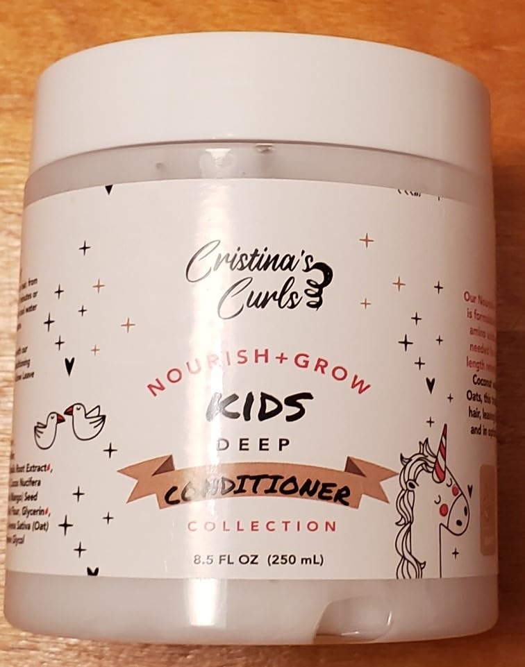 Cristina's Curls Kids Deep Conditioner - Plush Moisture And Slip For Easy Detangling customer photo 2