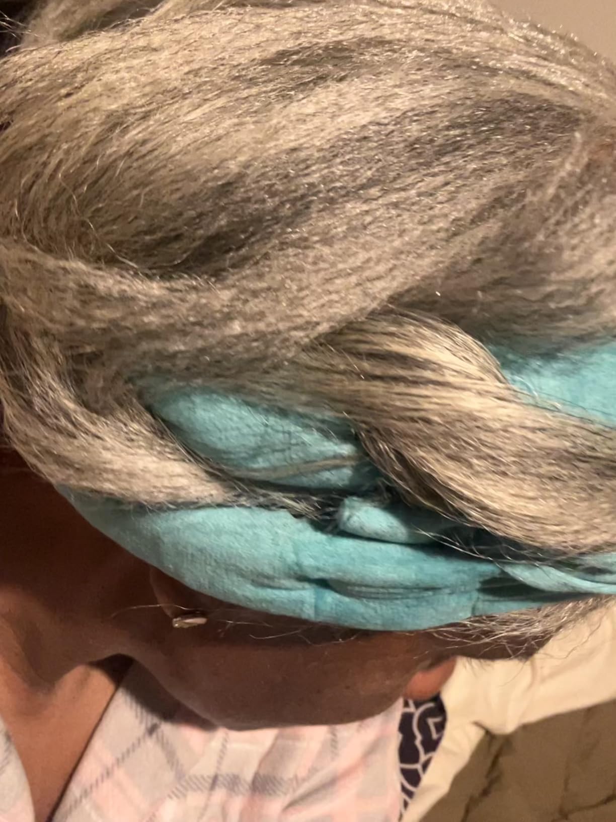 SheaMoisture Silk Press Prep Cream with Plant-Derived Straightening Actives, Alma Oil & Hydroplex Technology Provides Heat Protection While Helping to Preserve Natural Curl Pattern 3.3fl oz customer photo 2