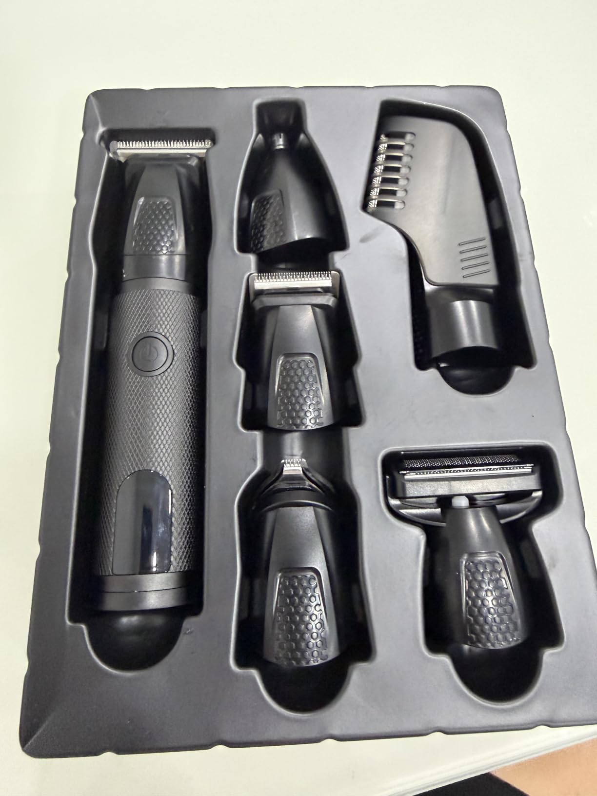 Bomxin Manscape Body & Beard Trimmer for Men, Waterproof, 6 in 1 Grooming Kit | Professional Manscape Trimmer, Multifunctional Mens Grooming Kit, Wet/Dry, No Nick, Rechargeable, Charges Via Type-C Dock customer photo 2