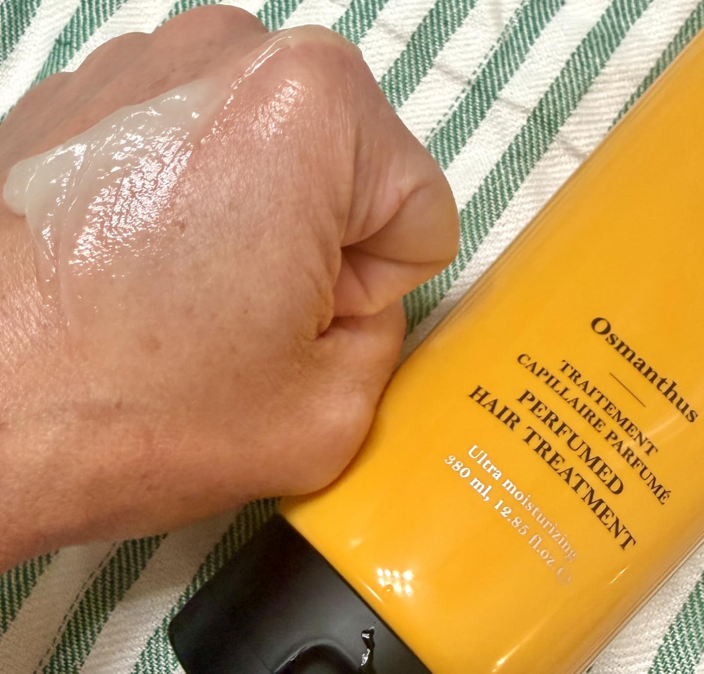 LA'DOR Perfumed Hair Treatment (Hinoki), Protein & Ceramides Nourishing Hair Mask for Damaged Hair, Softness & Long-lasting Scent, Conditioner for Dry, Frizzy, Korean Hair Care (12.85 Fl Oz / 380ml) customer photo 1