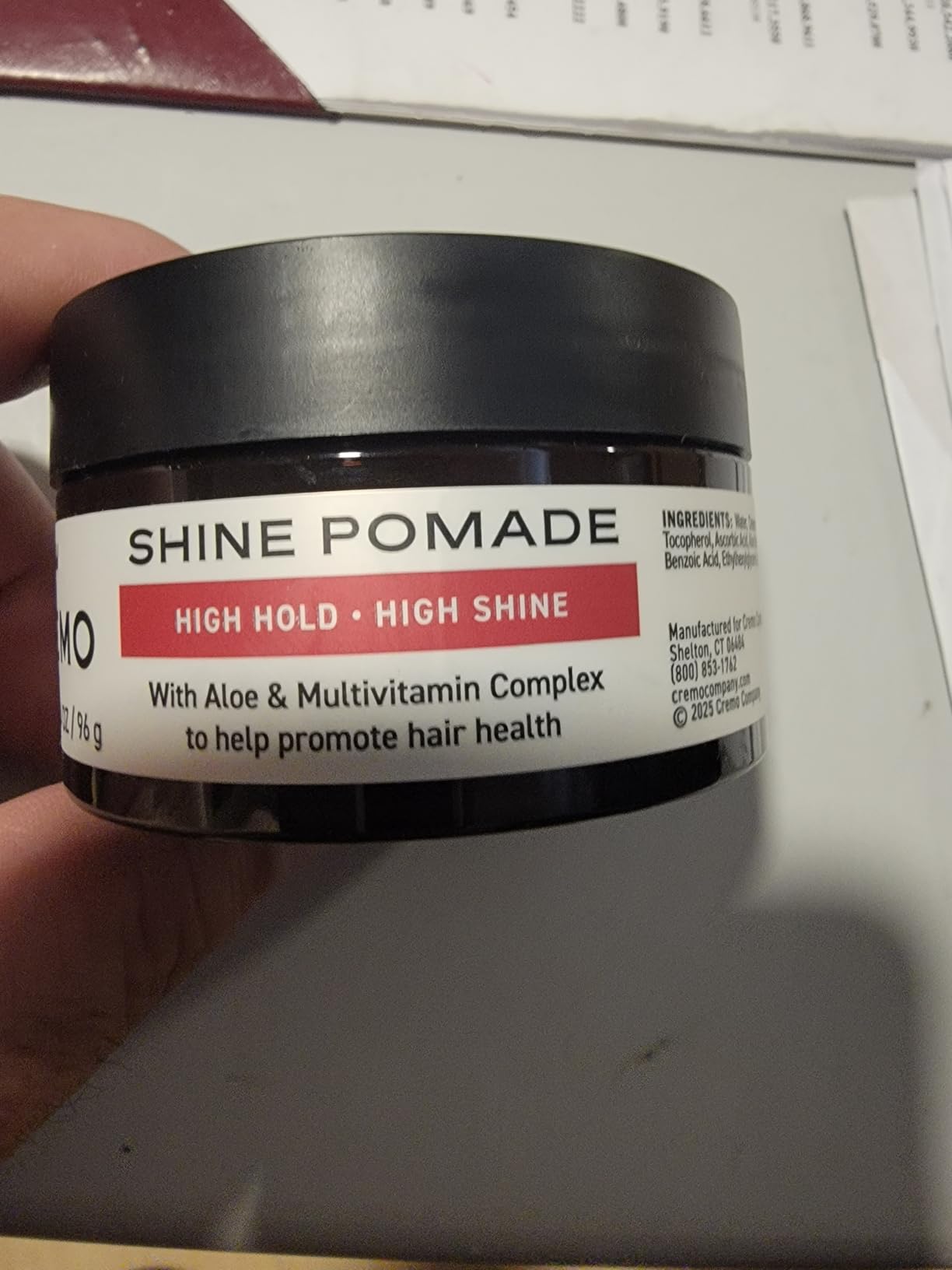 Cremo Hair Styling Texture Paste, Premium Barber Grade Texture Paste for Hair Styling, 3.4 Oz customer photo 2