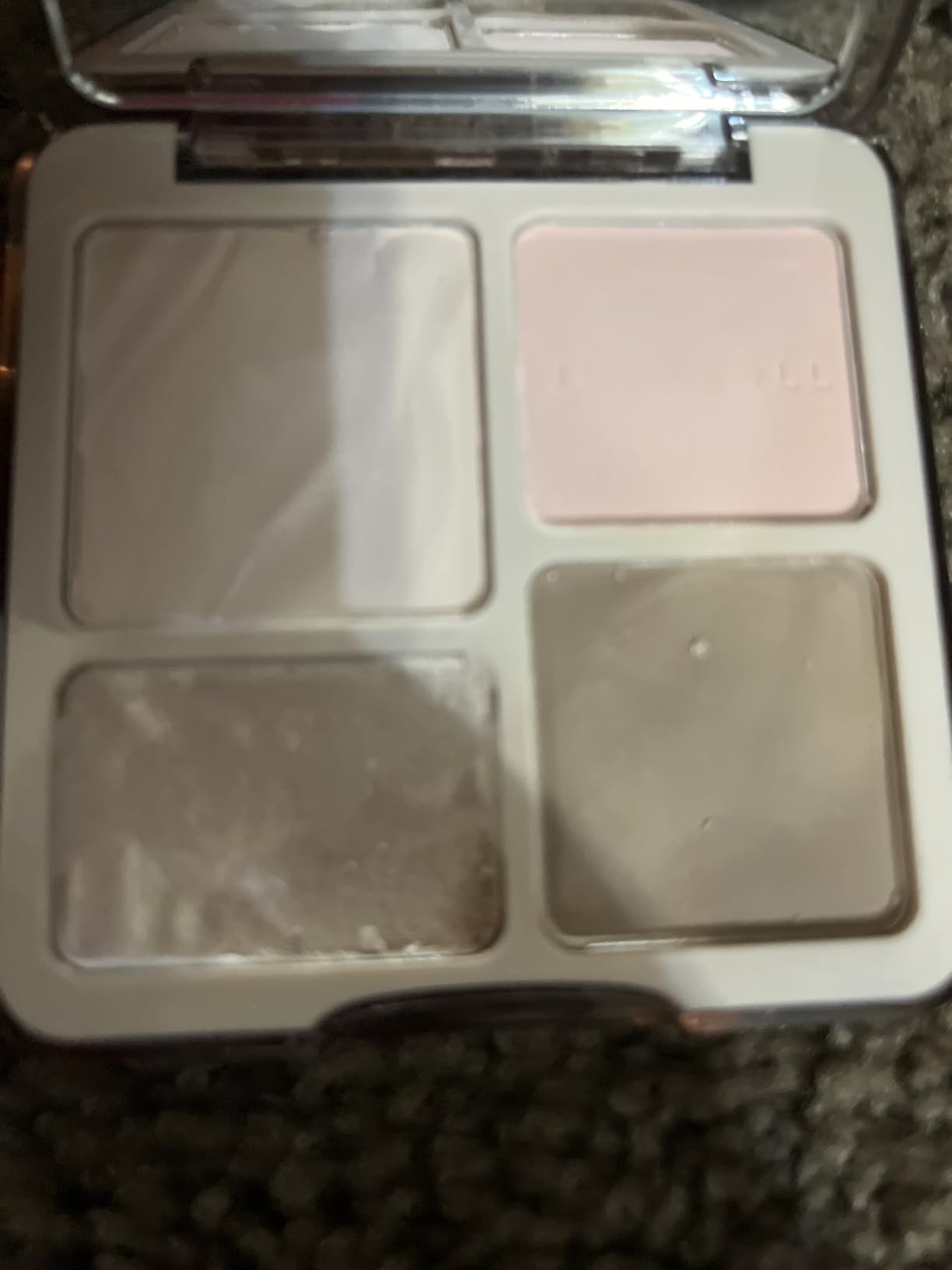 JUDYDOLL Contour Palette Highlighter Makeup Korean Makeup (01 Wave) | Multi-Use Highlight & Contour Makeup Palette, Travel Size Cool Toned Contour, Long Lasting Bronzer, Natural Matte Highlighter customer photo 1