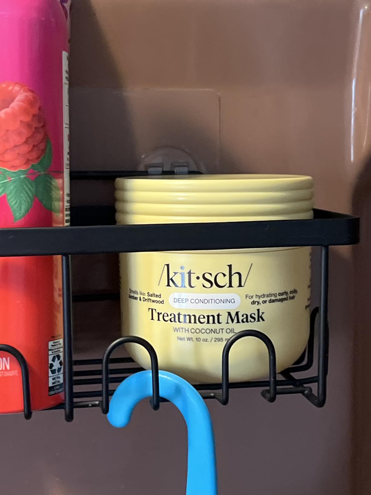 Kitsch Moisturizing Coconut Oil Hair Mask for Damaged Hair - 10 oz | Deep Conditioner for Women - Curly Hair Products Friendly - Frizz-Reducing Hair Care for Curly, Coily & All Hair Types customer photo 1