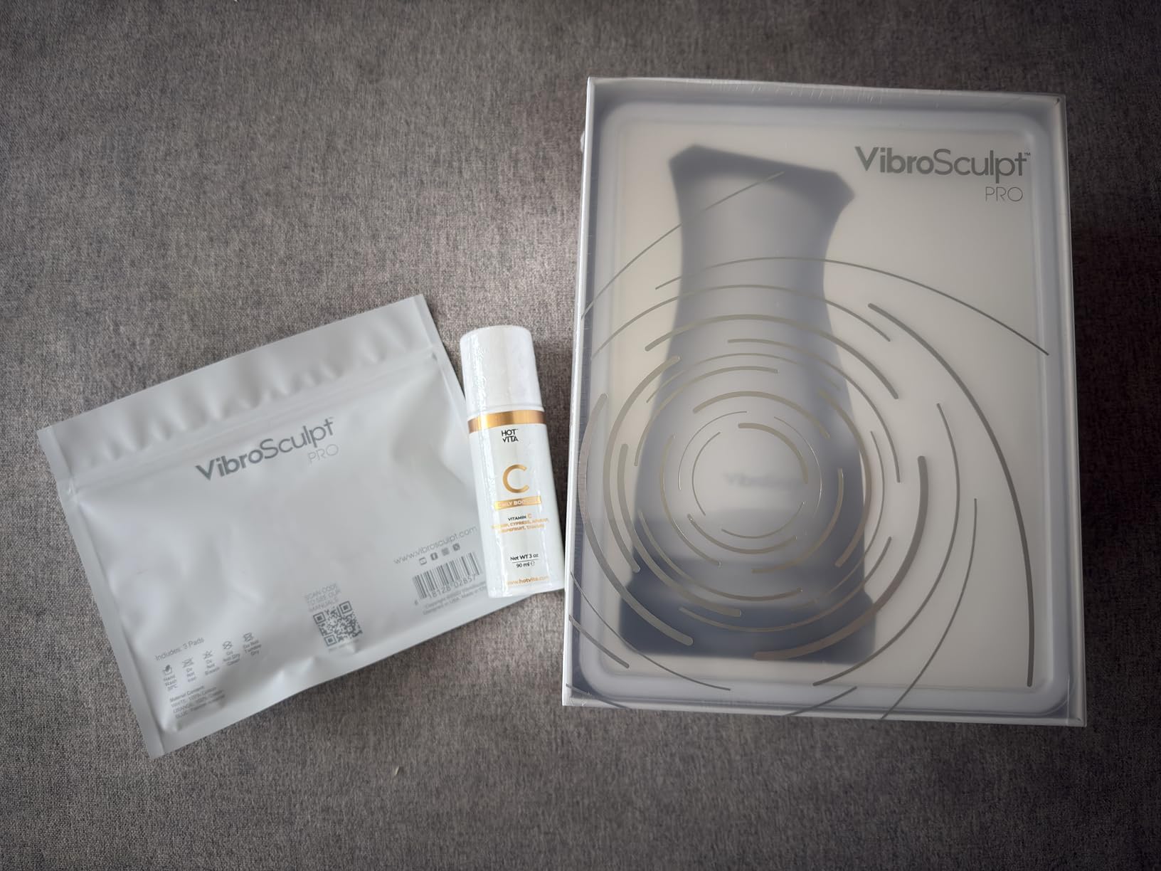 Pro Body Sculpting Machine with Vitamin C Oil | Includes Pro Pads and Vitamin C Oil for cellulose massage and body sculpting routines on target areas. customer photo 2