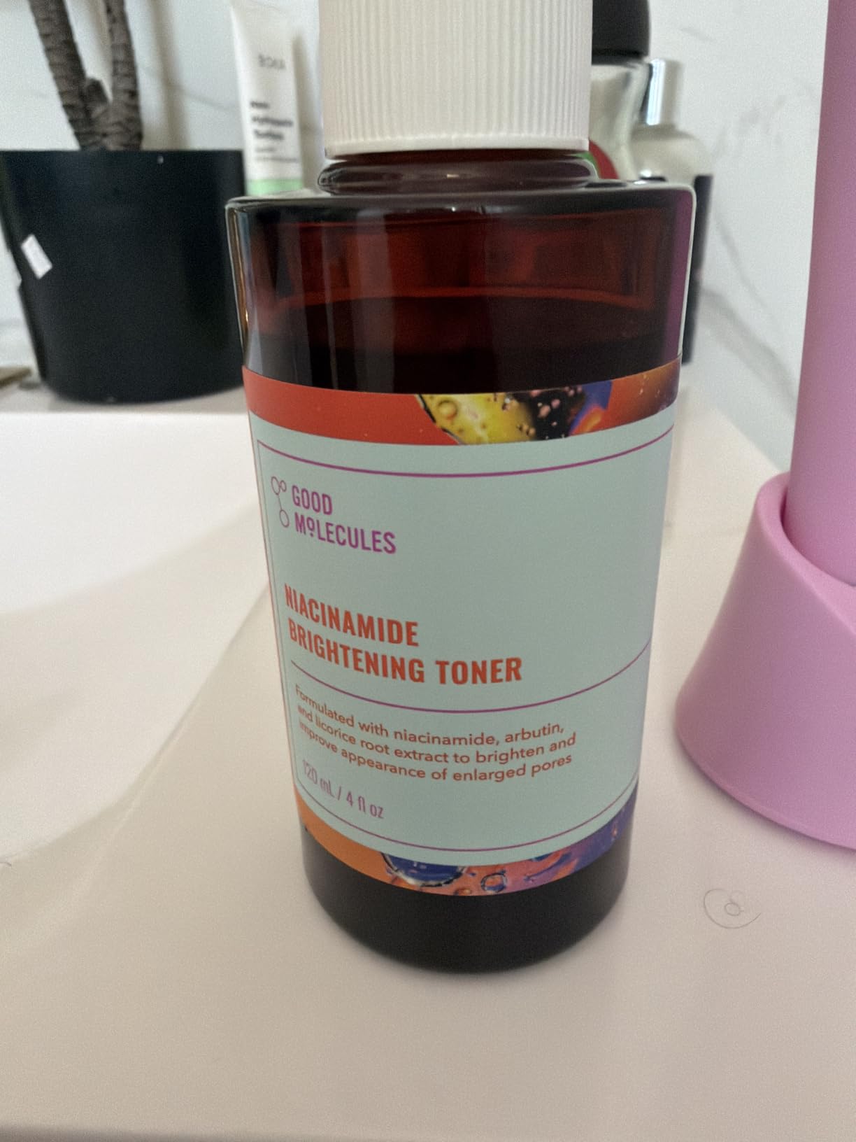 Good Molecules Daily Skincare Routine Set with Hydrating Facial Cleanser | Complete daily routine: cleanse, tone, treat, and moisturize with four Good Molecules essentials. customer photo 2