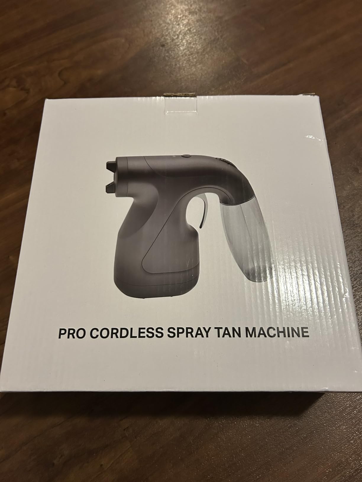 Cordless Spray Tan Machine-75W/50W Dual Power-5 Adjustable Flow Modes-90° Rotatable Lockable Nozzle-Portable Self Sprayer with Filter & Quick Dry Air Nozzle for Home Outdoor Full Body Sunless Tanning customer photo 1