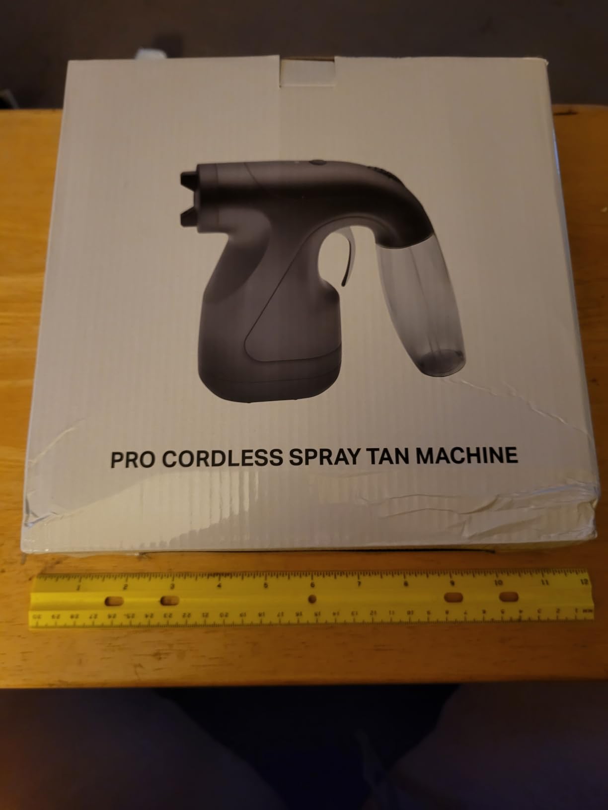 Cordless Spray Tan Machine-75W/50W Dual Power-5 Adjustable Flow Modes-90° Rotatable Lockable Nozzle-Portable Self Sprayer with Filter & Quick Dry Air Nozzle for Home Outdoor Full Body Sunless Tanning customer photo 2