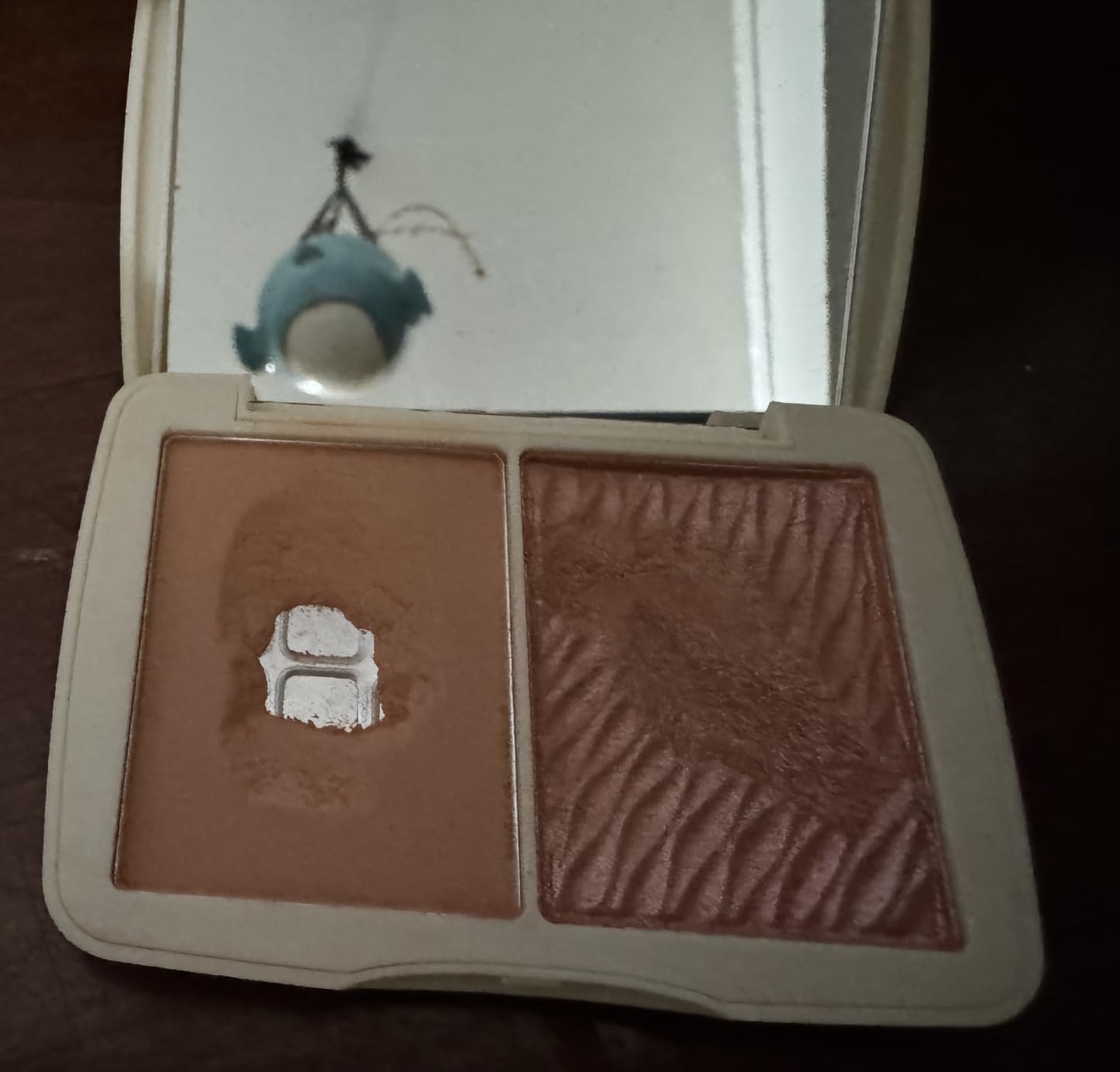 2-in-1 Contour & Highlighter Palette - Matte & Shimmer Face Makeup Duo, Highly Pigmented & Blendable Cheek Pallet, Long Lasting Sculpting Powder with Mirror 01 Soft Taupe (Natural Sculpt) customer photo 2