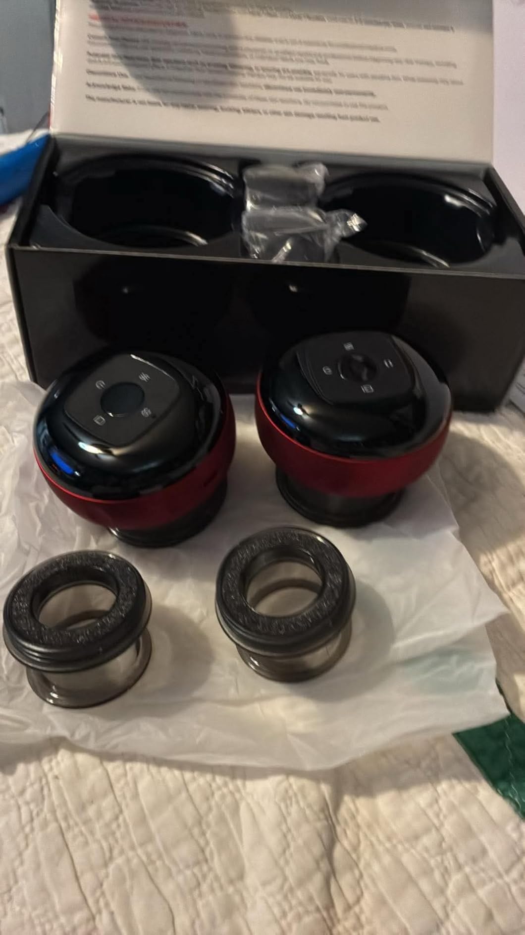 2 Pack Cupping Set, 7-in-1 Smart Cupping Therapy Massager. Red Light Cupping Therapy Set with 2 Modes for Targeted Muscle Soreness, Tighter Skin, Cupping Kit with 20 Levels Suction and Heat and Gua Sha customer photo 2