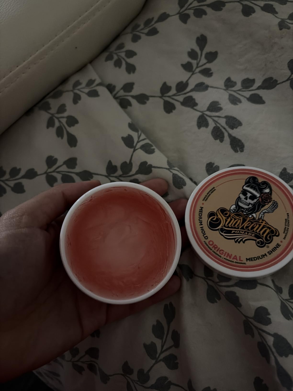 Suavecita Pomade for Women 2.3 oz Can - Medium Hold, High Shine, Water Based, Wax Like Flake Free - All Day Hair Free Gel Hairstyles Easy to Wash Off customer photo 1