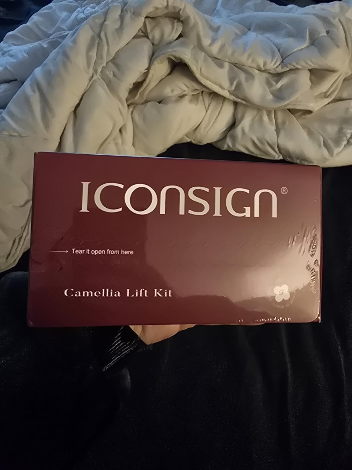 ICONSIGN Korean-Style Lash Lift Kit, Hypoallergenic Formula Eyelash Perm Kit with Glue-Free Lash Lift Shields & Enhanced Glue Balm, Semi-Permanent Curled Eyelashes Lasting for 8-10 Weeks customer photo 2