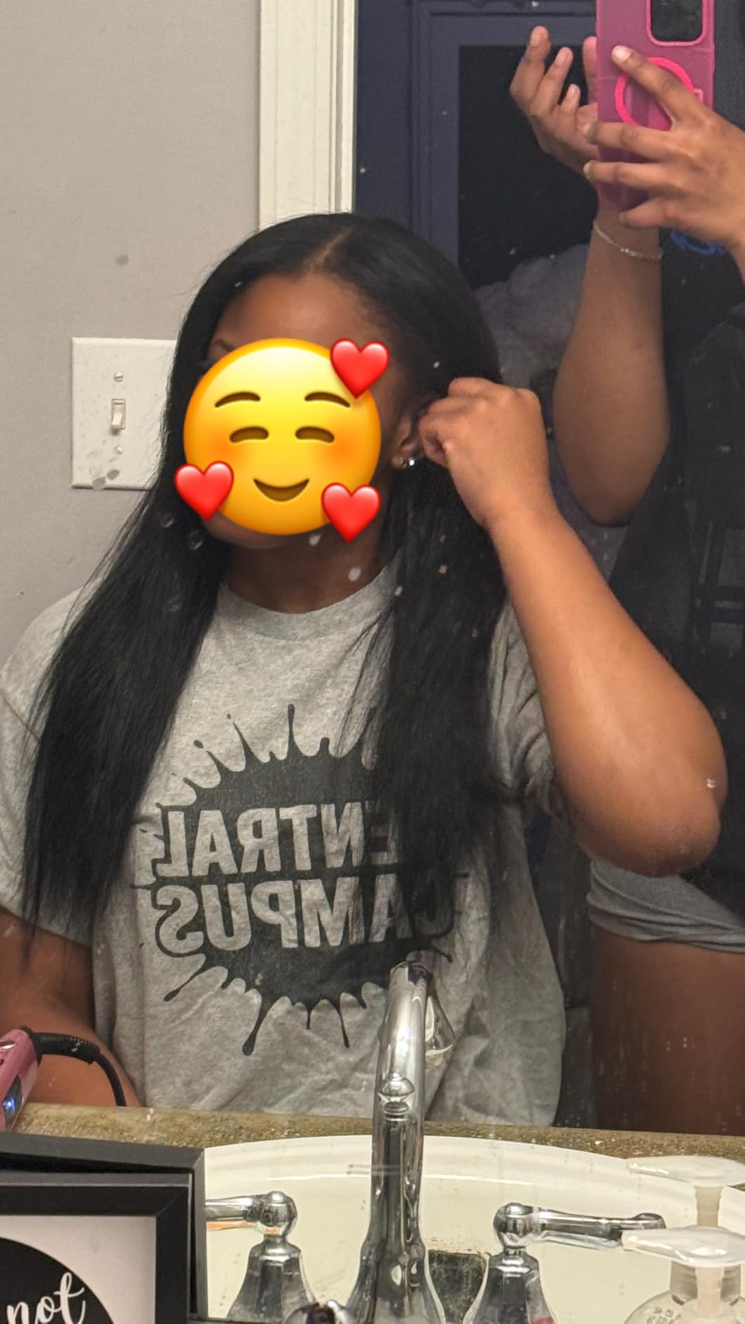 Cheetahbeauty V Part Wig Human Hair Body Wave 180% Density Glueless Upgrade U Part Wig with Drawstring 18 Inch Natural Black No Leave Out No Sew In V Shape Clip In Half Wig for Women Beginner Friendly customer photo 2