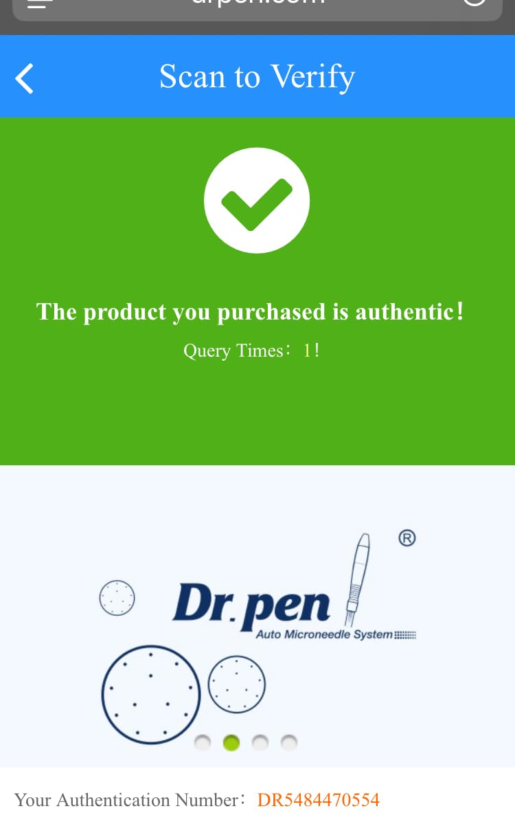 Dr Pen M7S Microneedling Pen, Derma Roller Pen for Men & Women Home Use customer photo 2