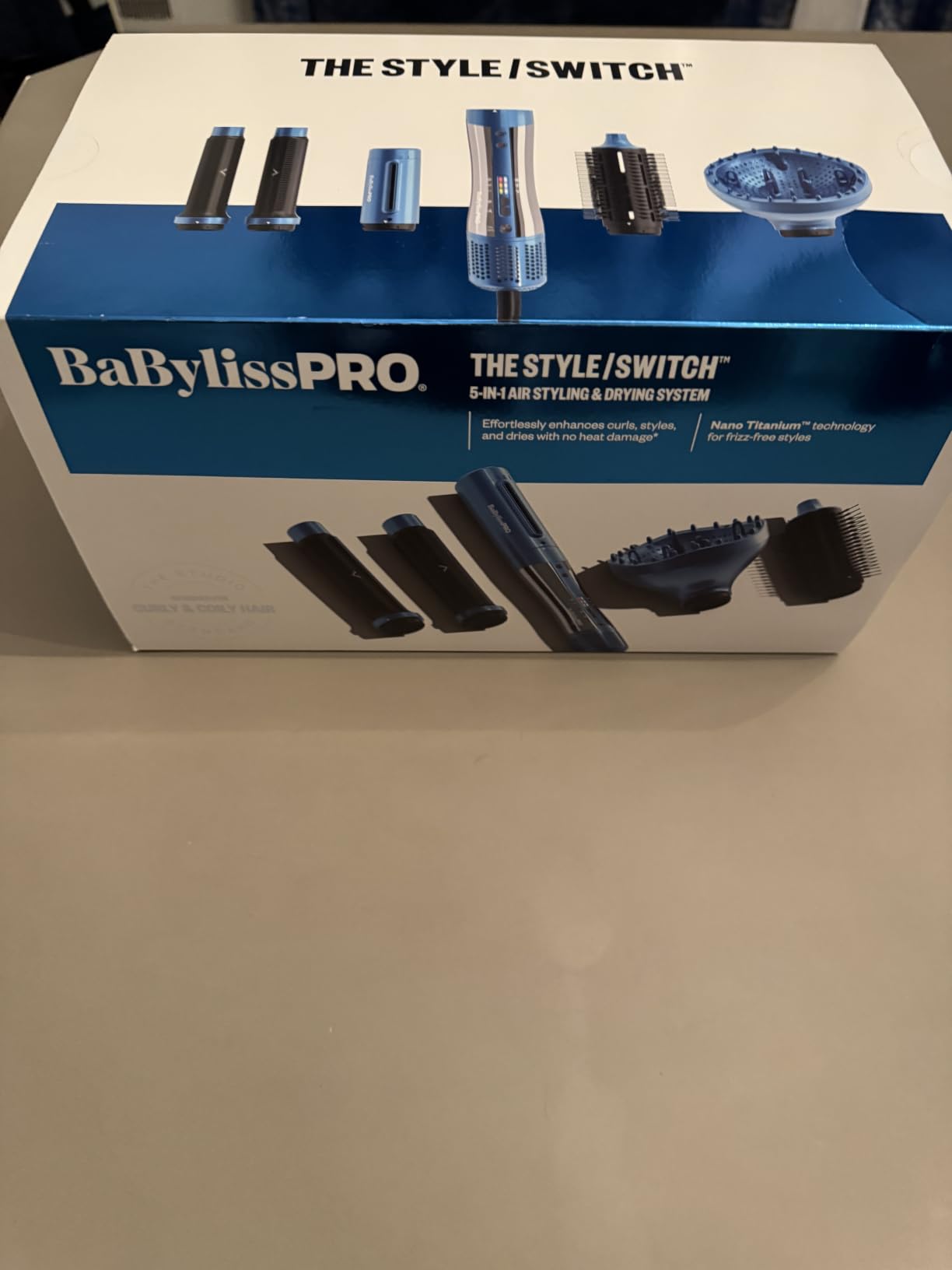 BaBylissPRO The Style/Switch 5-in-1 Air Styling and Drying System, Ionic Lightweight Multi-Styler Hot Air Styler customer photo 2