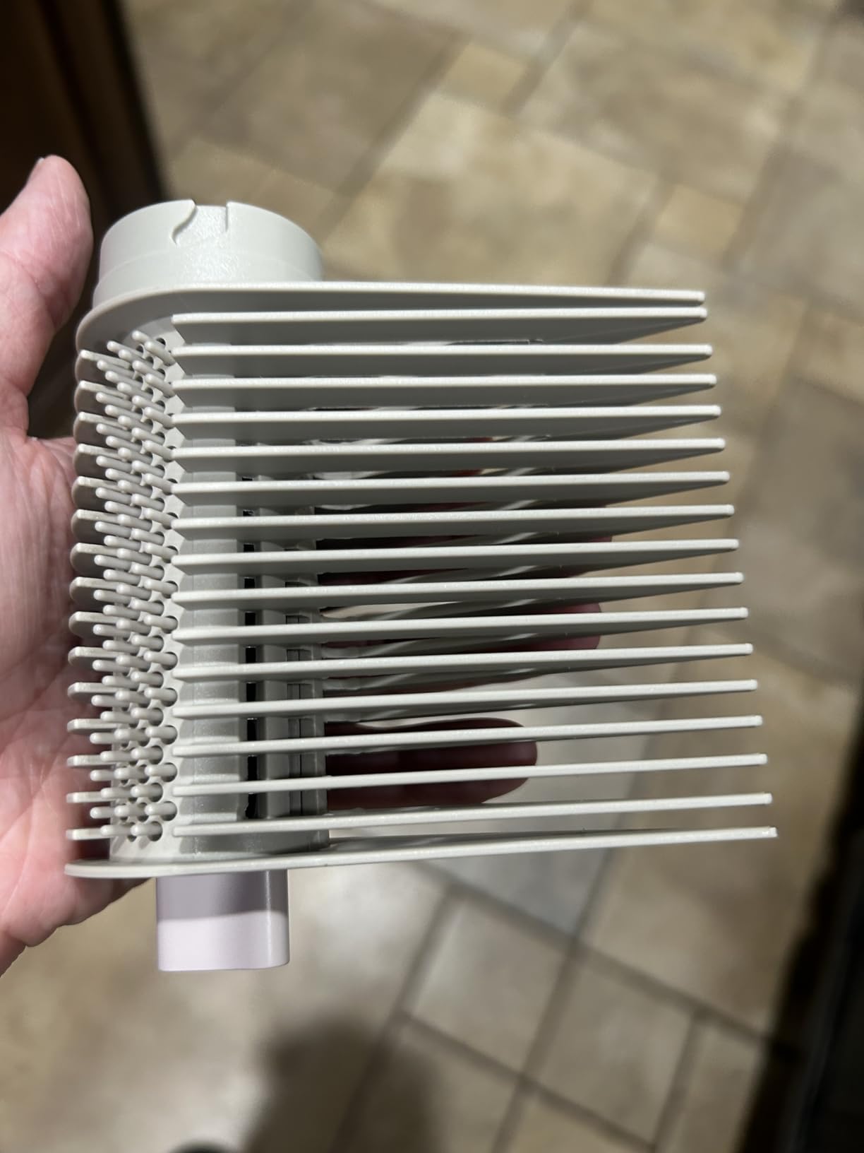 Wide-Tooth Tension Comb Attachment for Shark FlexStyle HD400 Series, Rotatable Barrel for Deep Root Access Extra Tension to Stretch Curl Frizz-Free Smooth Hair for Curly Coily customer photo 2