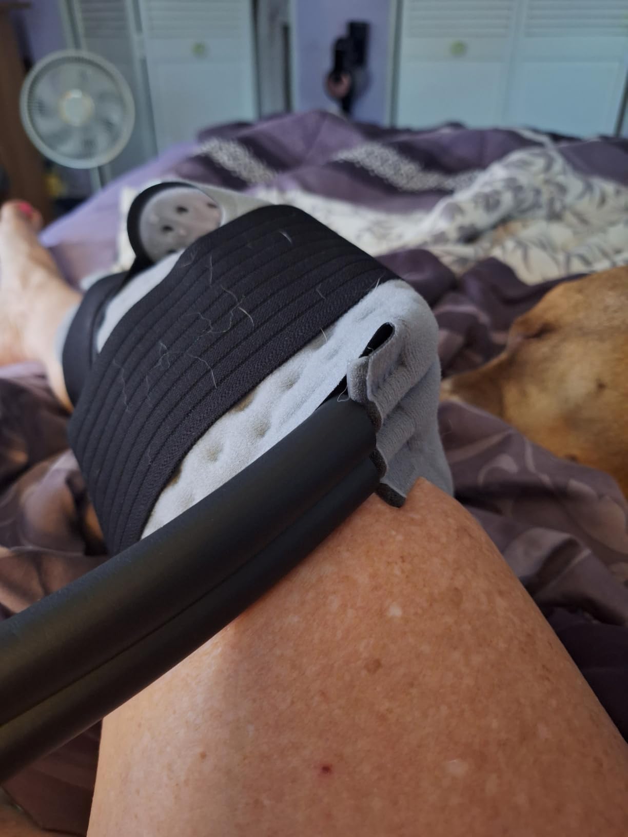 Ice Machine for Knee After Surgery w/Compression, Hip Replacement Cold Therapy Machine, Cryocuff Wrap Pack for Shoulder Recovery, ACL Cold Circulation System customer photo 1