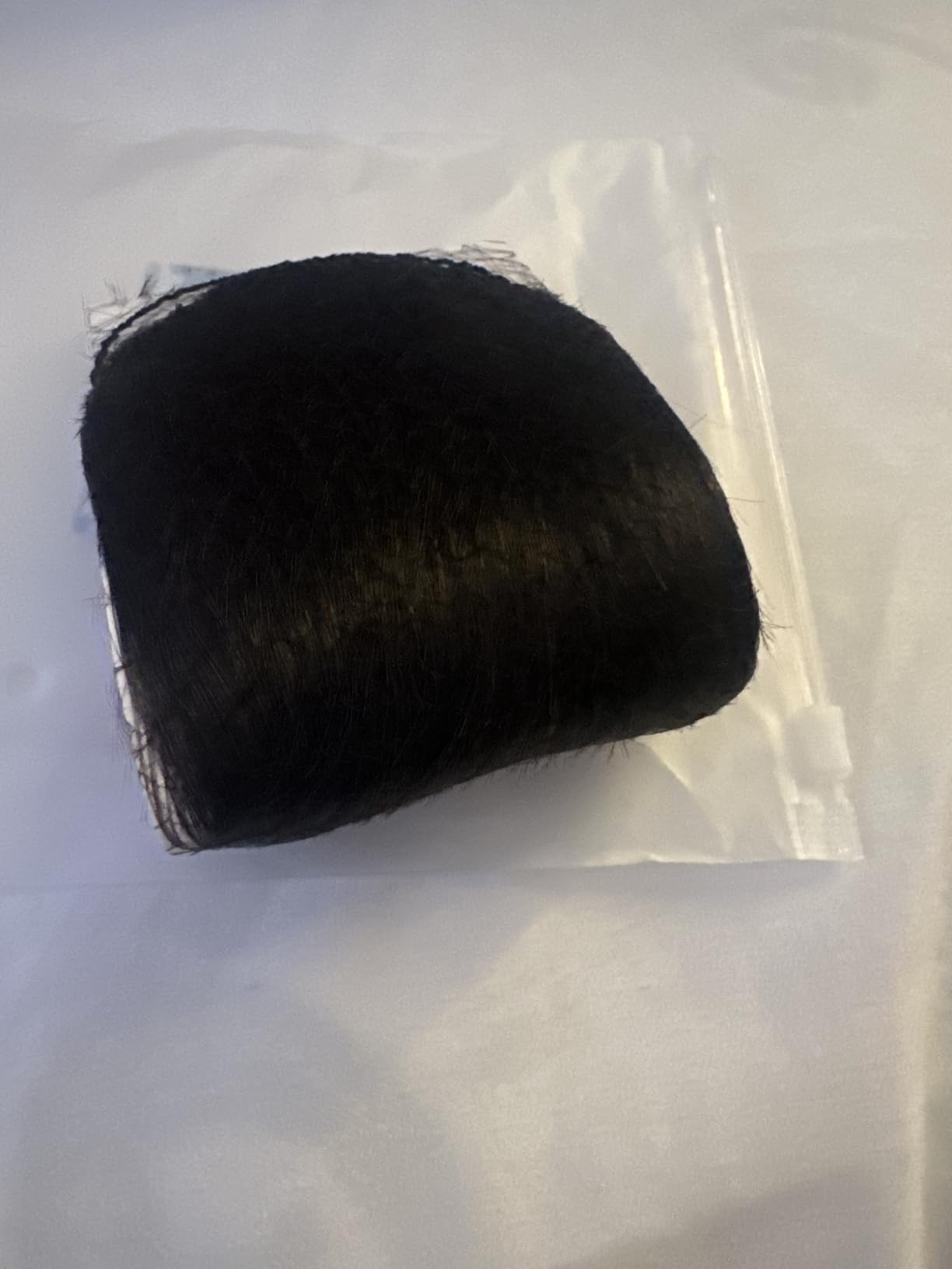 Clip in Bangs, 100% Real Human Hair Natural Black Soft Layered French Fake Bangs Hair Natural Curtain Fringe with Temples for Daily Wear customer photo 1