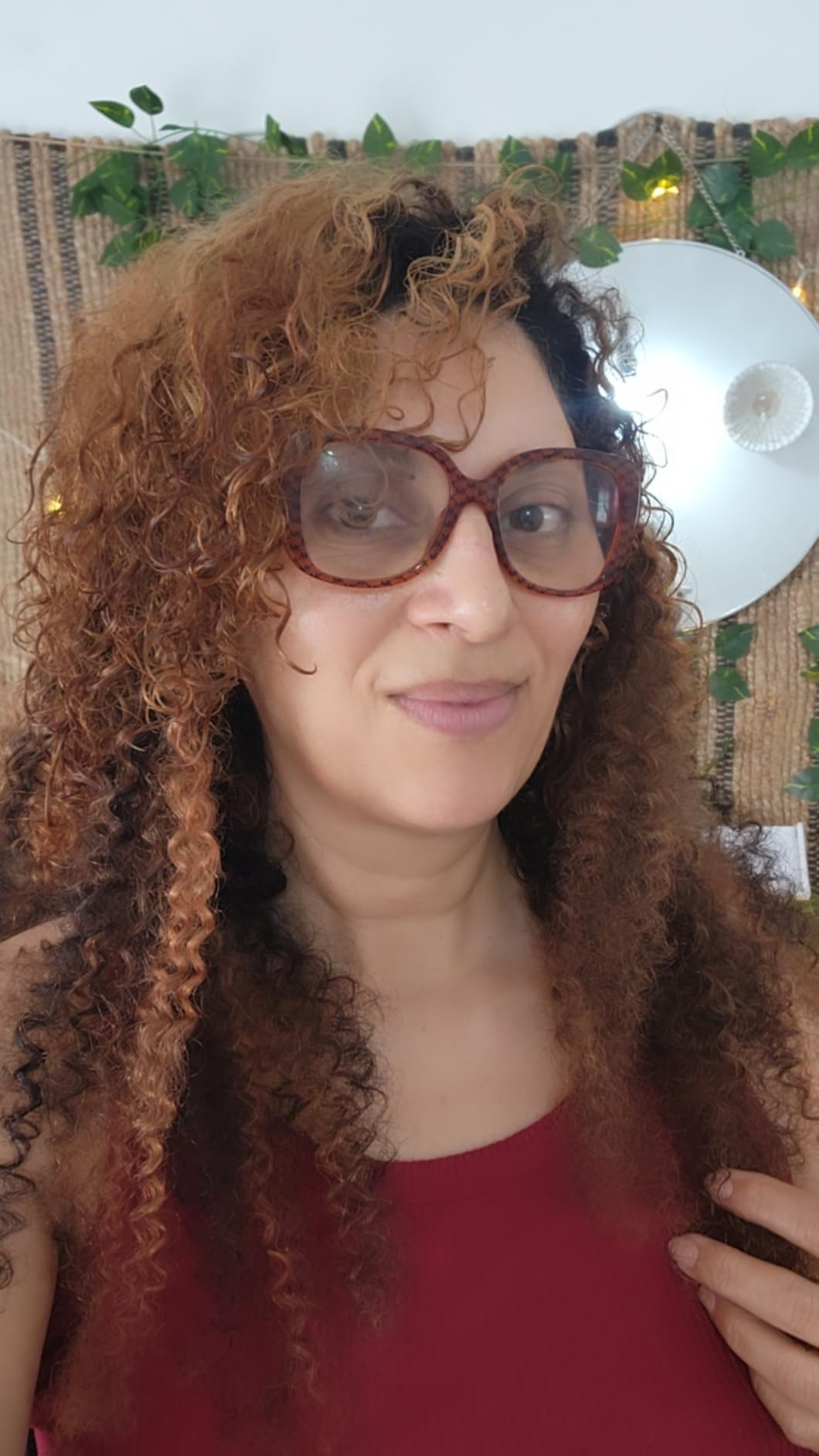 SIYUSI 22 Inch Kinky Curly Clip In Hair Extensions, 3C 4A 100% Brazilian Remy Human Hair Clip Ins, Invisible & Scalp-Friendly, Natural Black Color, 3.52oz, 7Pcs customer photo 1