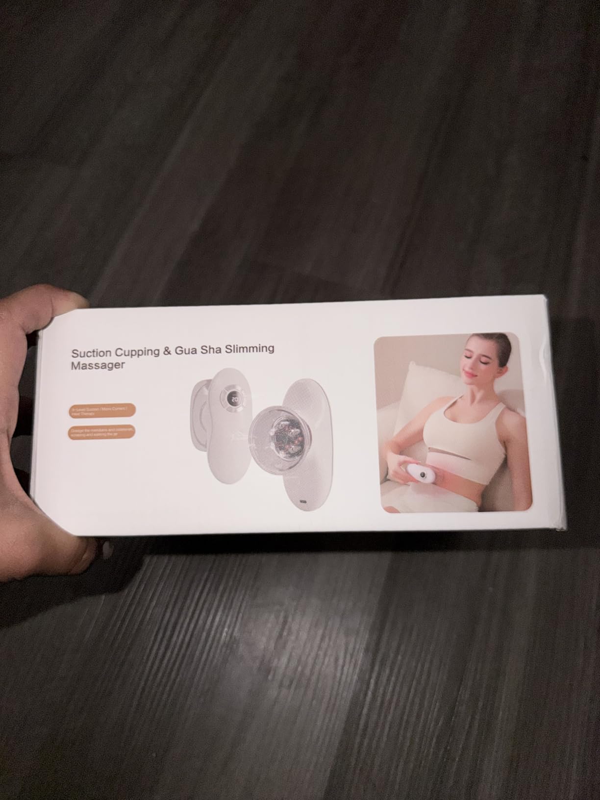 Electric Cupping & Gua Sha Massager, 3-in-1 Cellulite Remover for Legs, Lymphatic Drainage Massager with 9-Level Suction, Portable Body Sculpting Machine for Face & Body customer photo 1