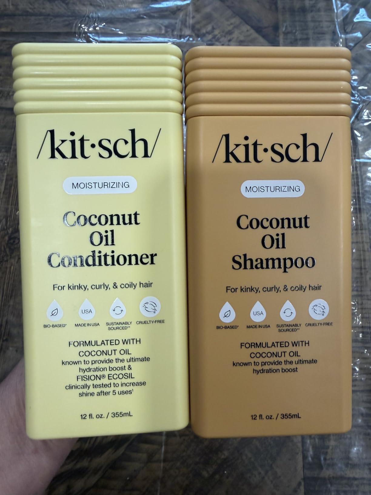 Kitsch Rice Water Shampoo and Conditioner Set for Hair Growth - Made in USA | Adds Volume & Shine, Strengthening Hair Care Combo for Thin, Fine & Damaged Hair - Shampoo and Conditioner for Women and Men customer photo 1