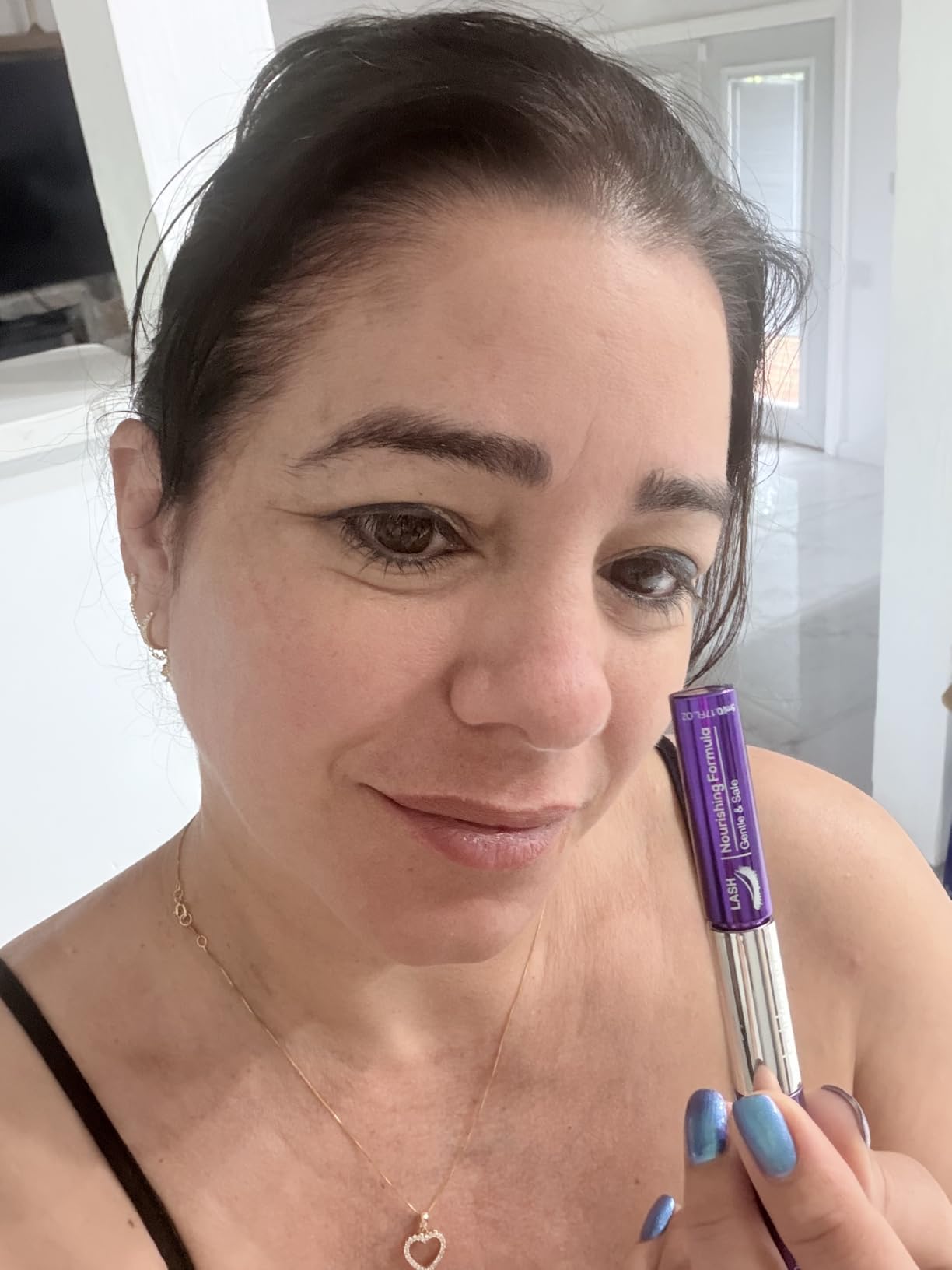 2-in-1 Lash & Brow Growth Serum, Dual-Ended Eyelash & Eyebrow Enhancer with Peptides, Biotin & Hyaluronic Acid, Fuller Thicker Longer-Looking Lashes & Brows, Eye-Safe, Vegan, 5mL + 5mL customer photo 2